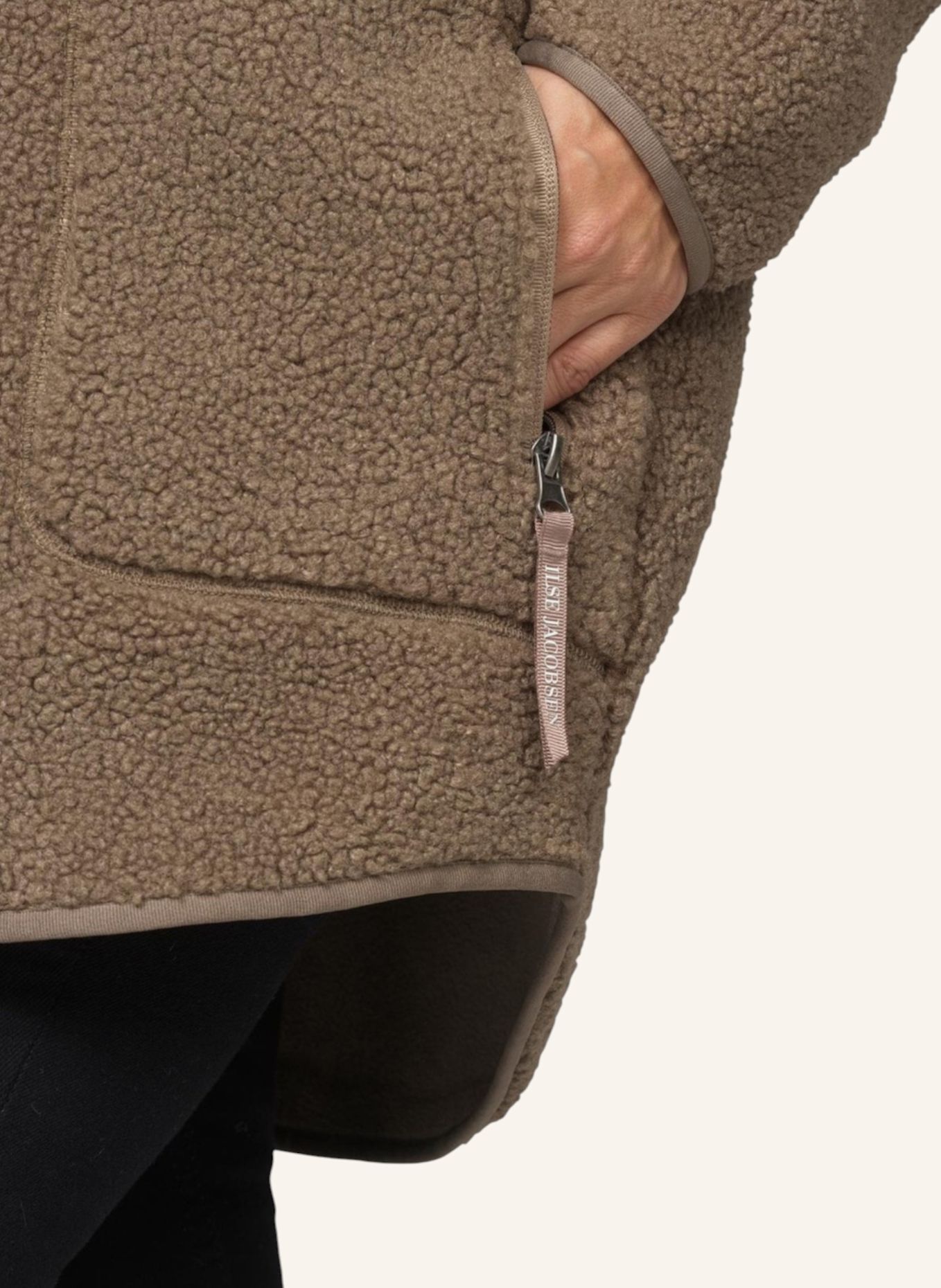 ILSE JACOBSEN Fleecejacke BONDEDPILE04: BEIGE