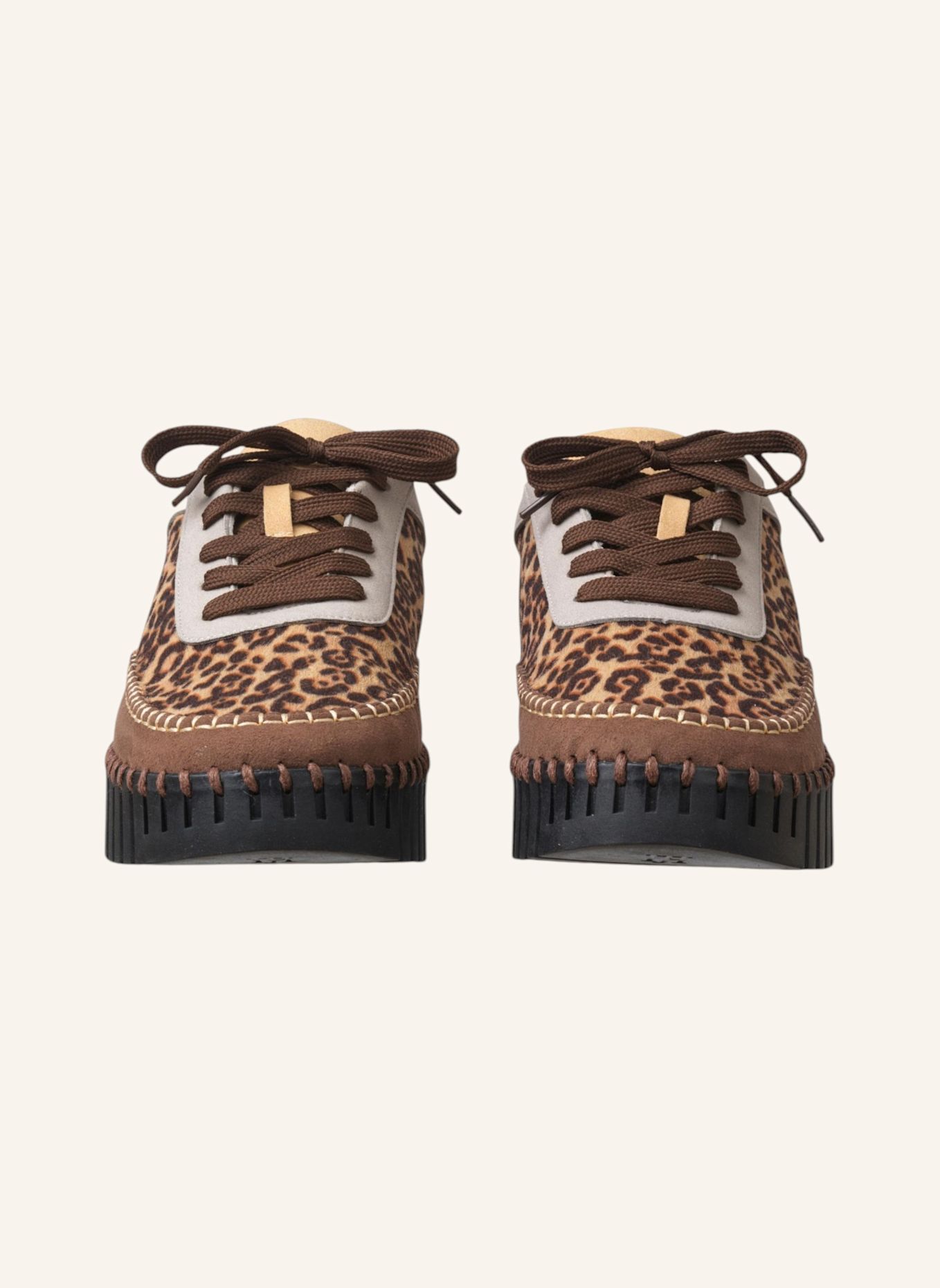 ILSE JACOBSEN Sneaker Lo TULIP4501: BRAUN / SCHWARZ
