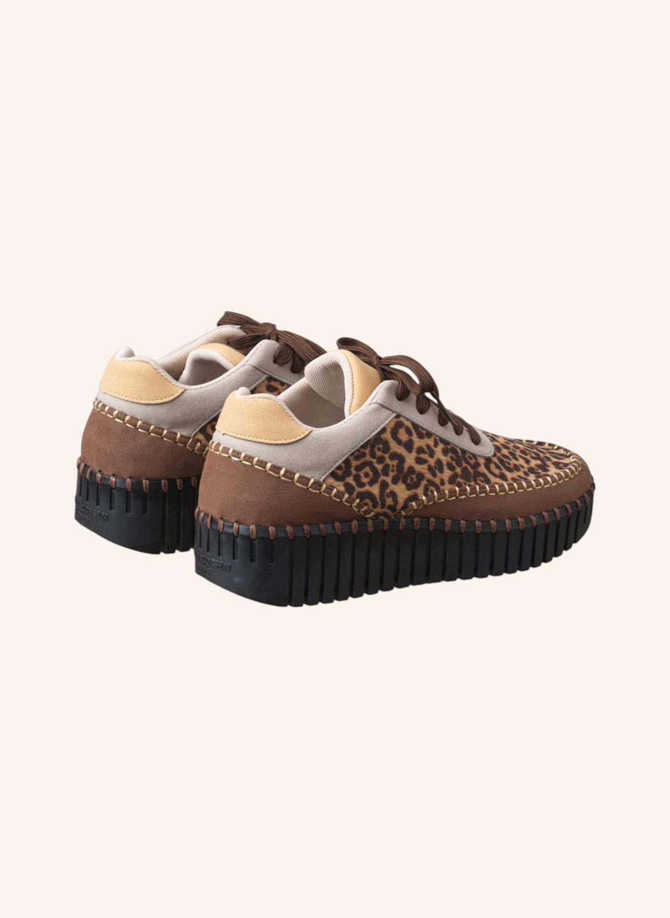 ILSE JACOBSEN Sneaker Lo TULIP4501: BRAUN / SCHWARZ