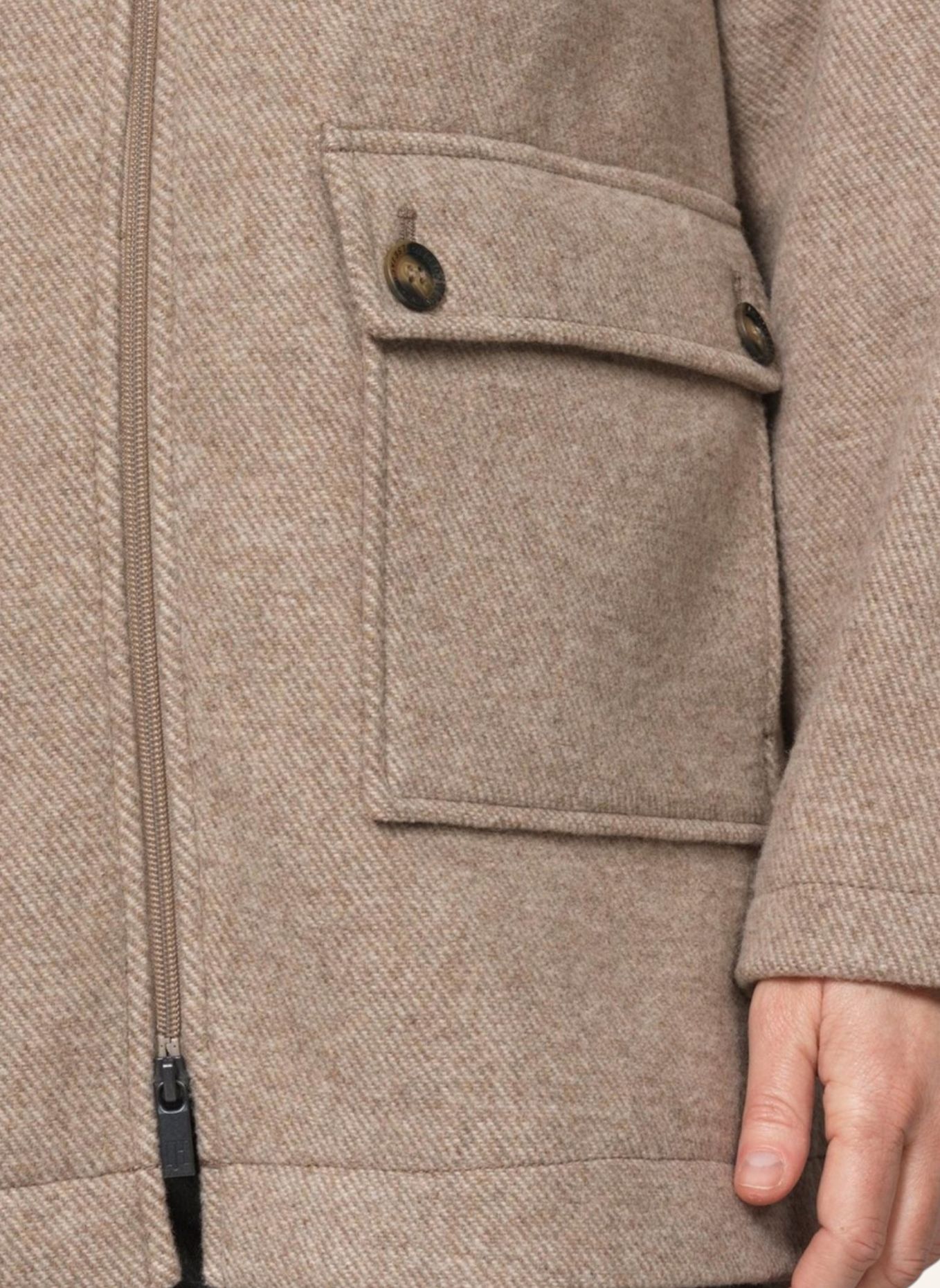 ILSE JACOBSEN Übergangsjacke MELTON02: BEIGE