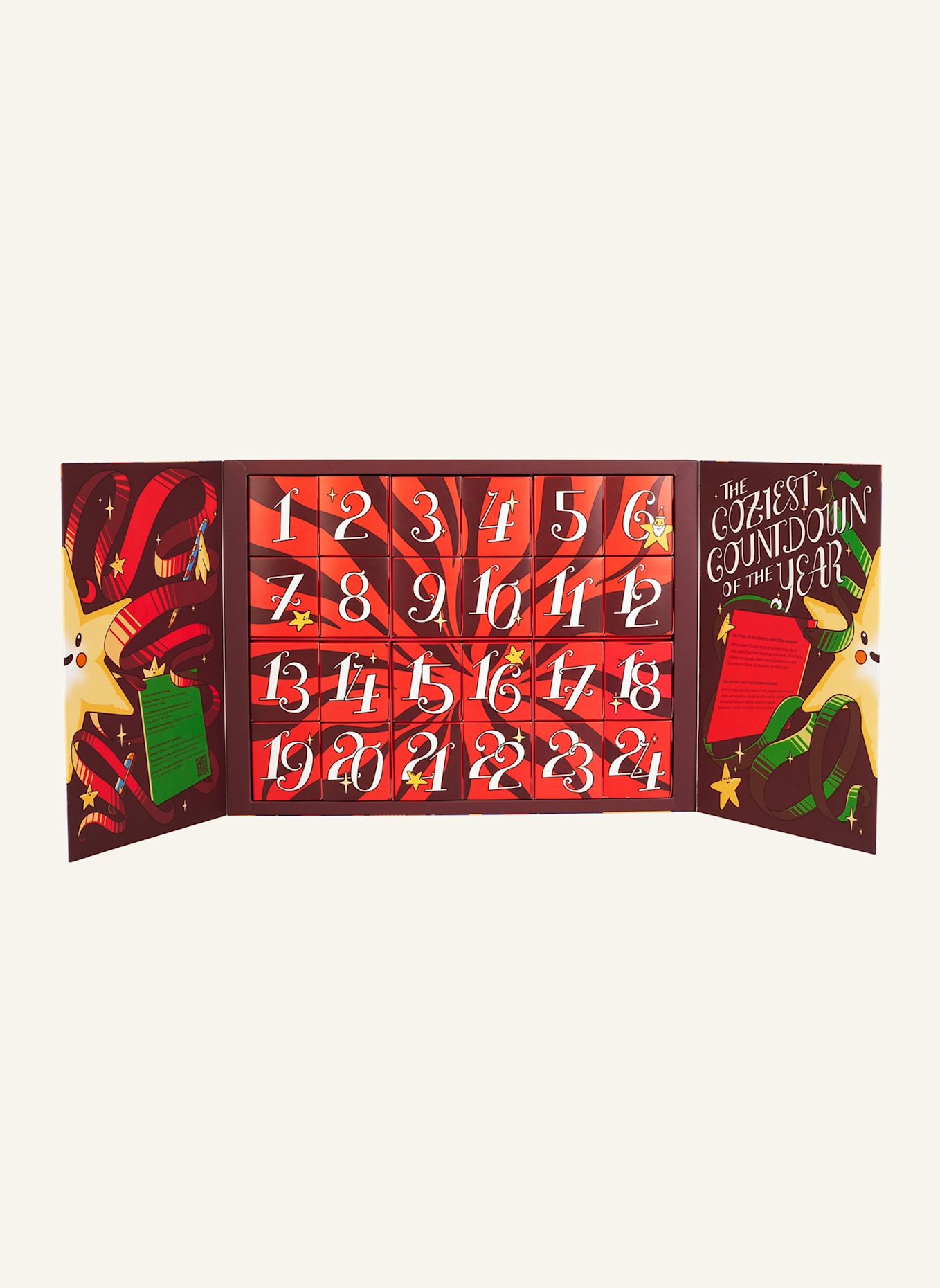 DillySocks Socken-Adventskalender ADVENTSKALENDER 2026: ROT / BLAU / GRÜN