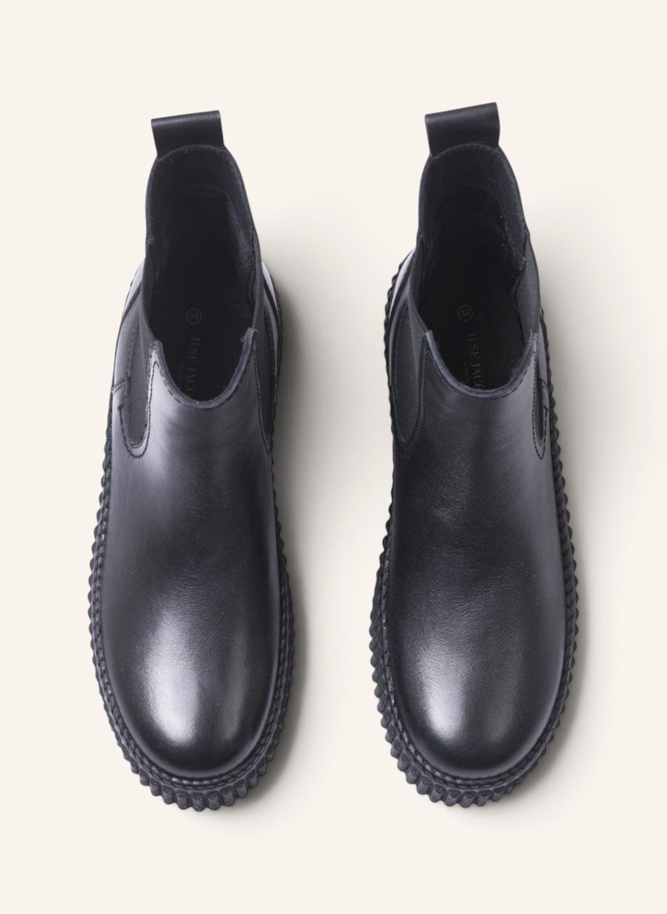 ILSE JACOBSEN Chelsea Boots CALIRA05: SCHWARZ