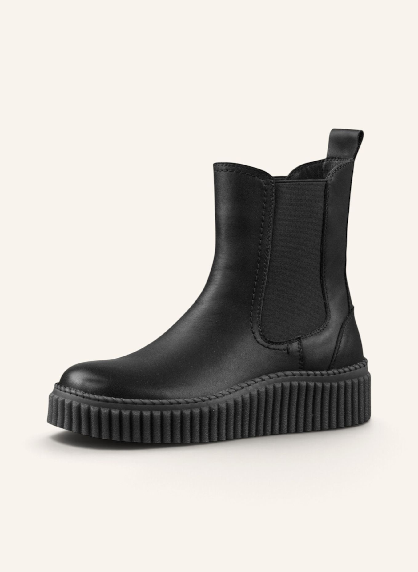 ILSE JACOBSEN Chelsea Boots CALIRA05: SCHWARZ