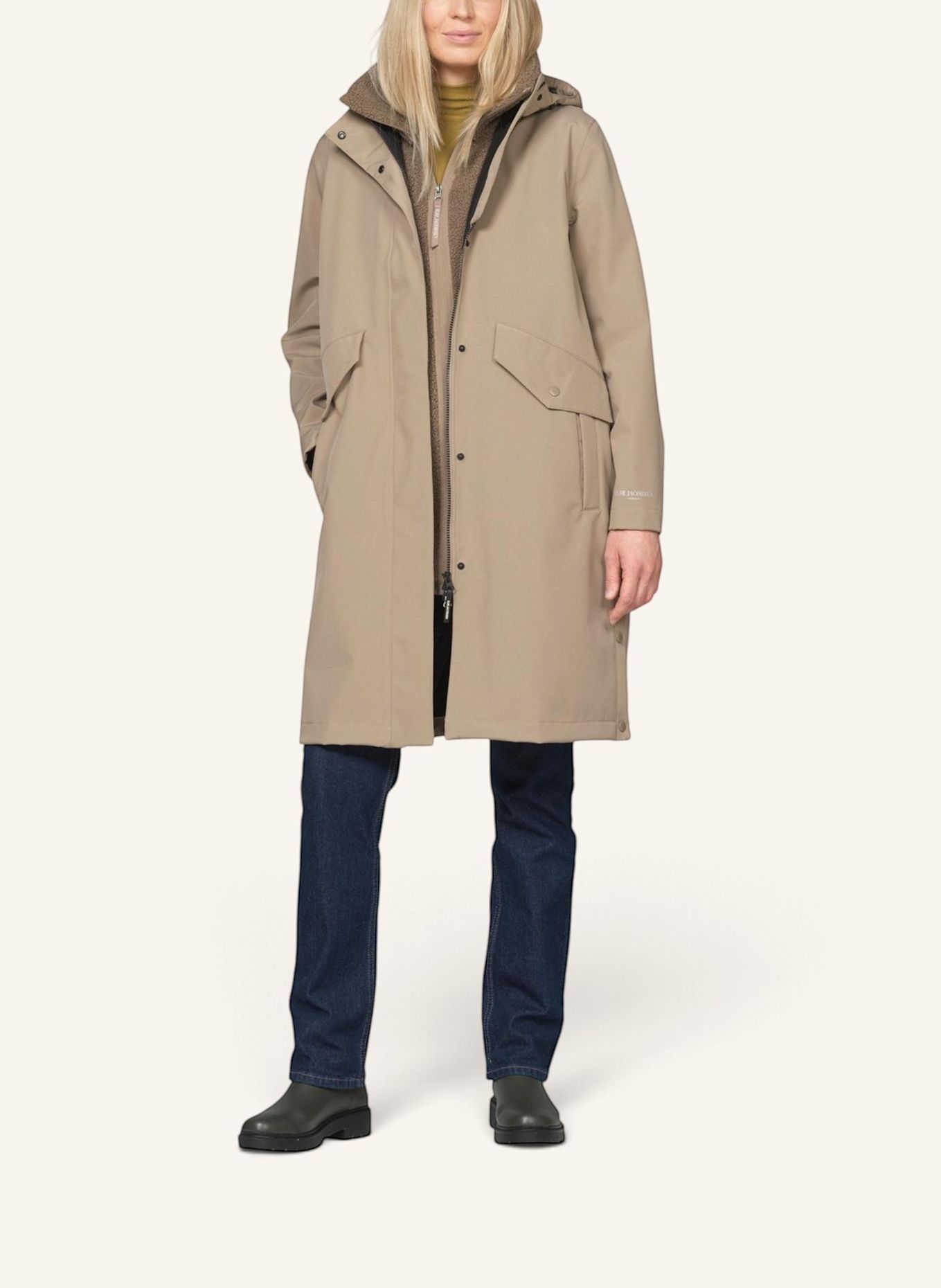 ILSE JACOBSEN Funktionsjacke: BEIGE