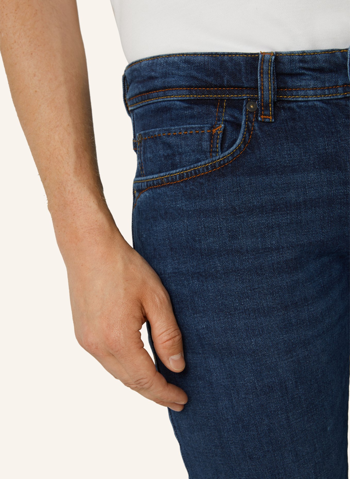 windsor. Jeans Slim Fit, Farbe: DUNKELBLAU (Bild 3)