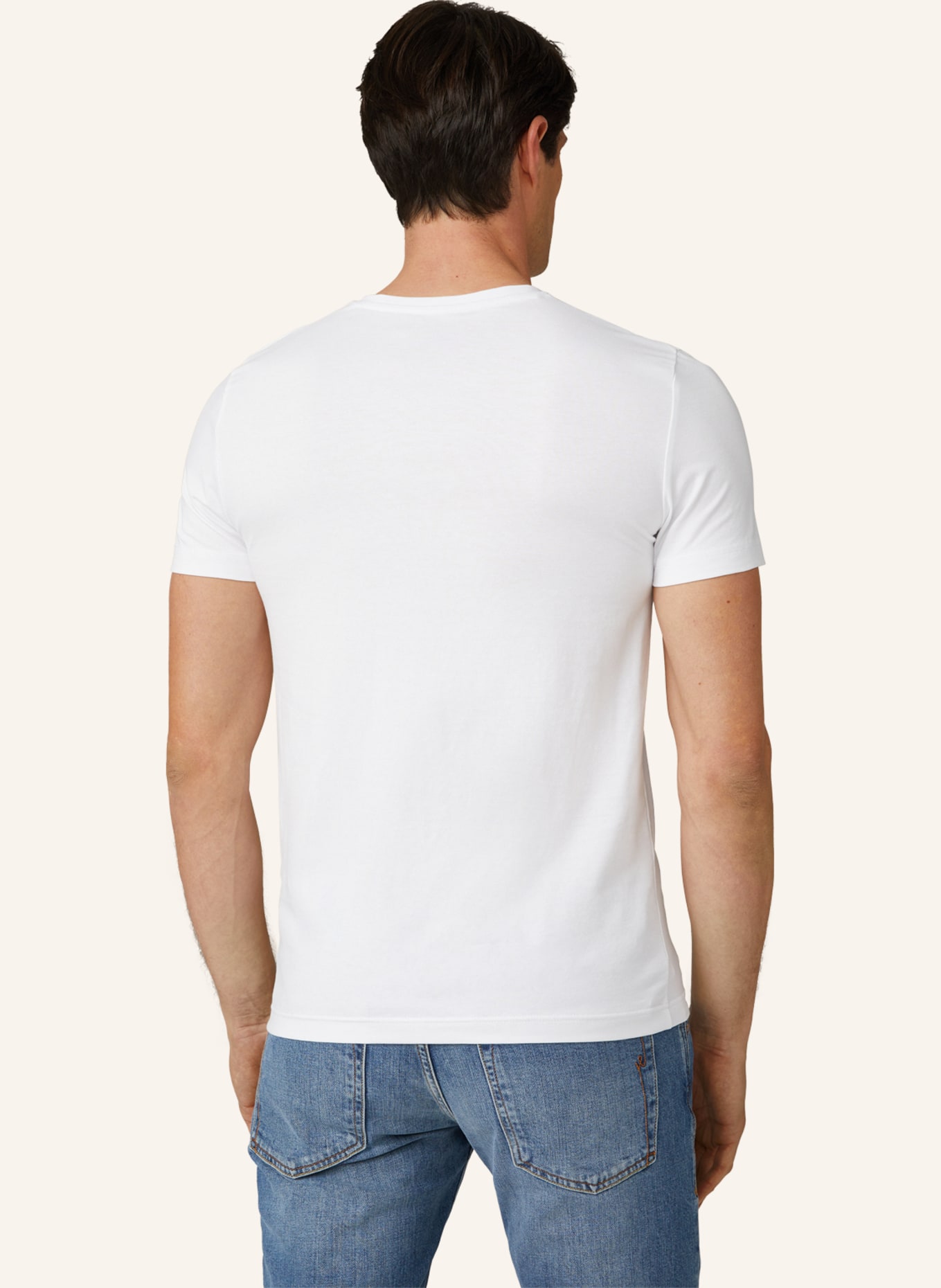 windsor. T-Shirt Twopack, Farbe: WEISS (Bild 2)