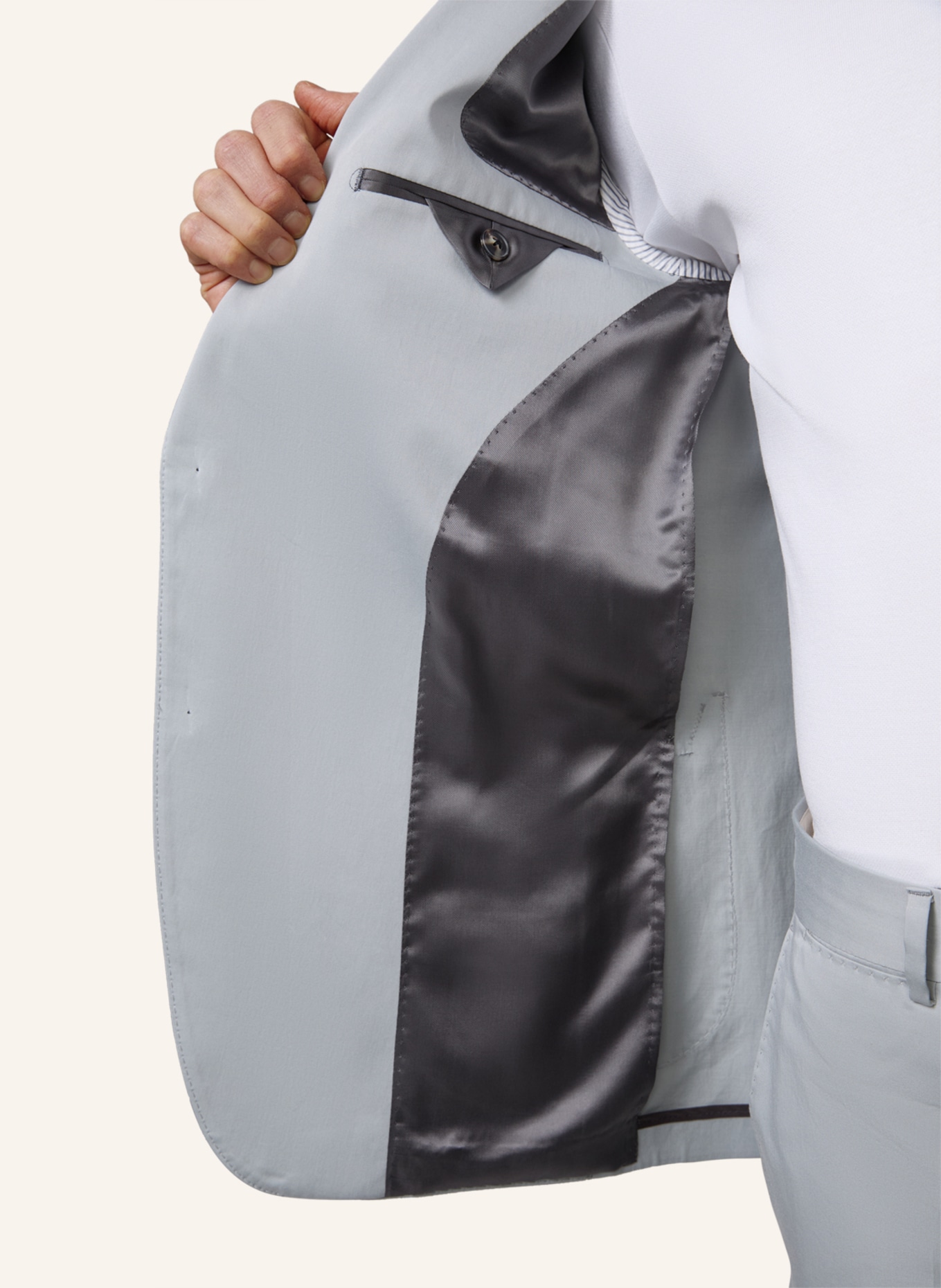 windsor. Anzug Shaped Fit, Farbe: HELLGRAU (Bild 5)