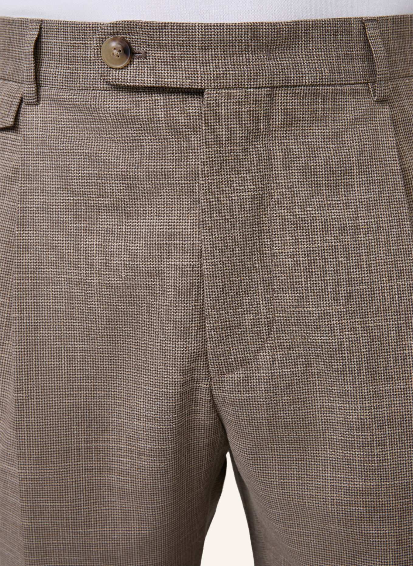 windsor. Anzughose Shaped Fit, Farbe: BRAUN/ BEIGE (Bild 4)