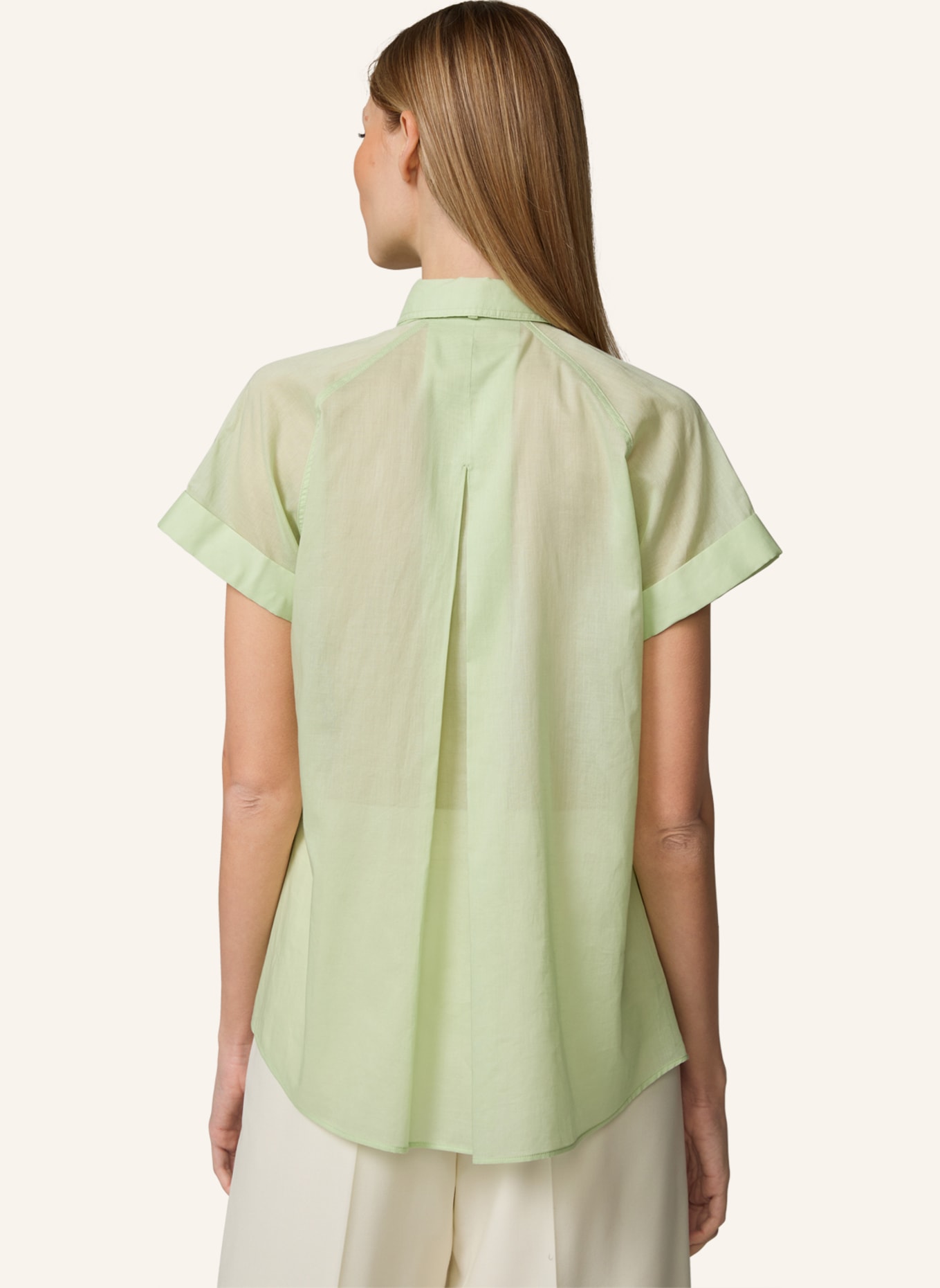 windsor. Bluse mit abnehmbarer Schluppe, Farbe: HELLGRÜN (Bild 2)
