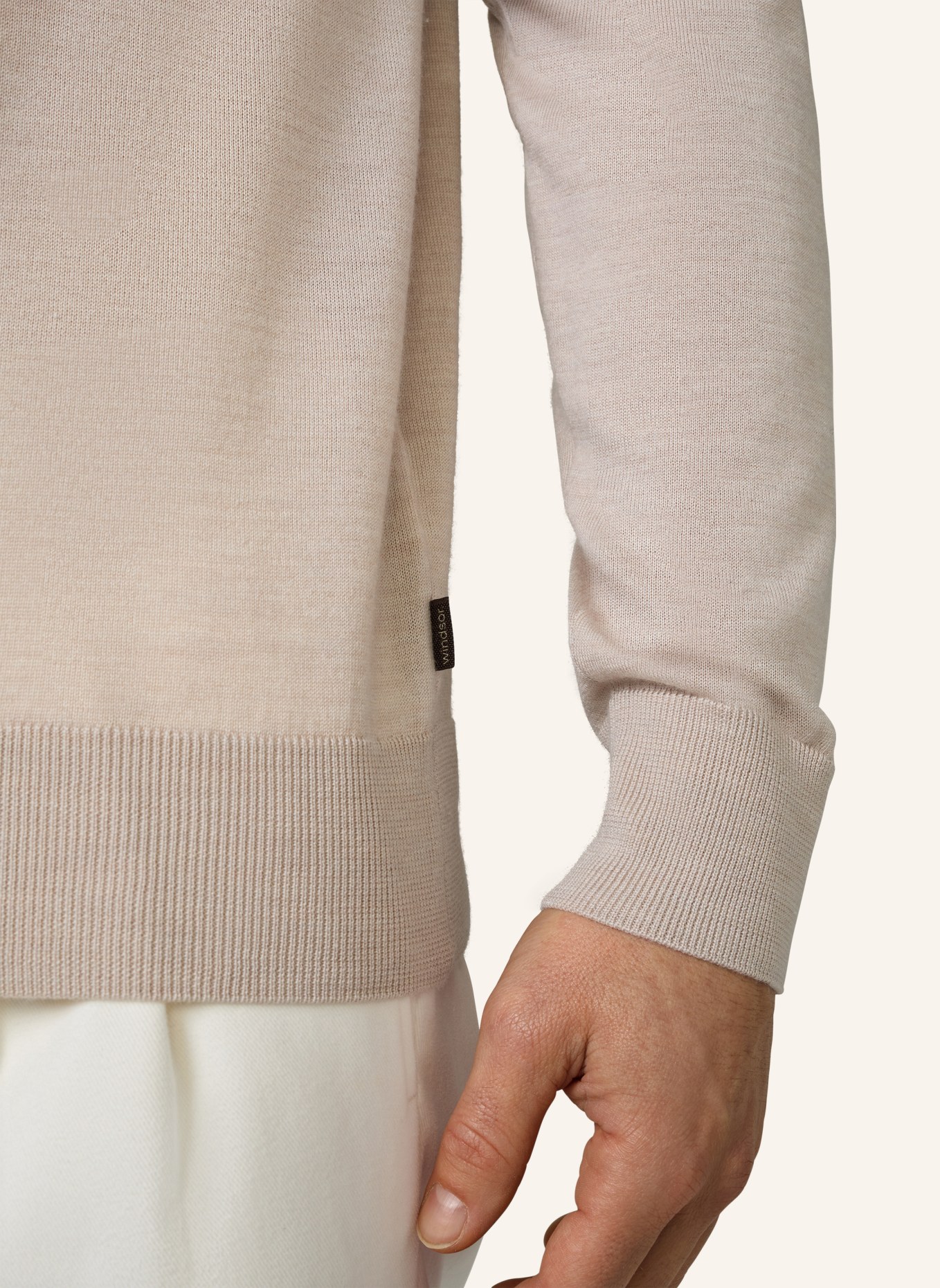 windsor. Pullover NANDO, Farbe: BEIGE (Bild 5)