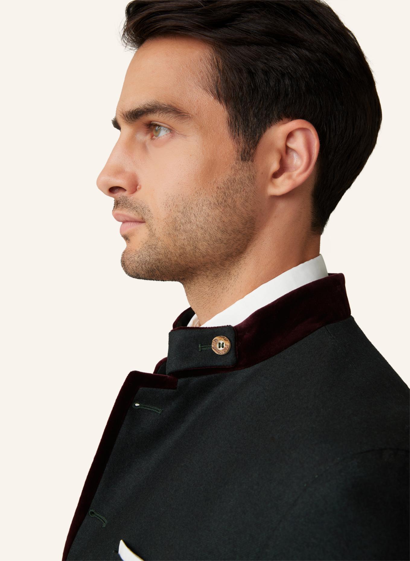 windsor. Janker: DUNKELGRÜN/ ROT