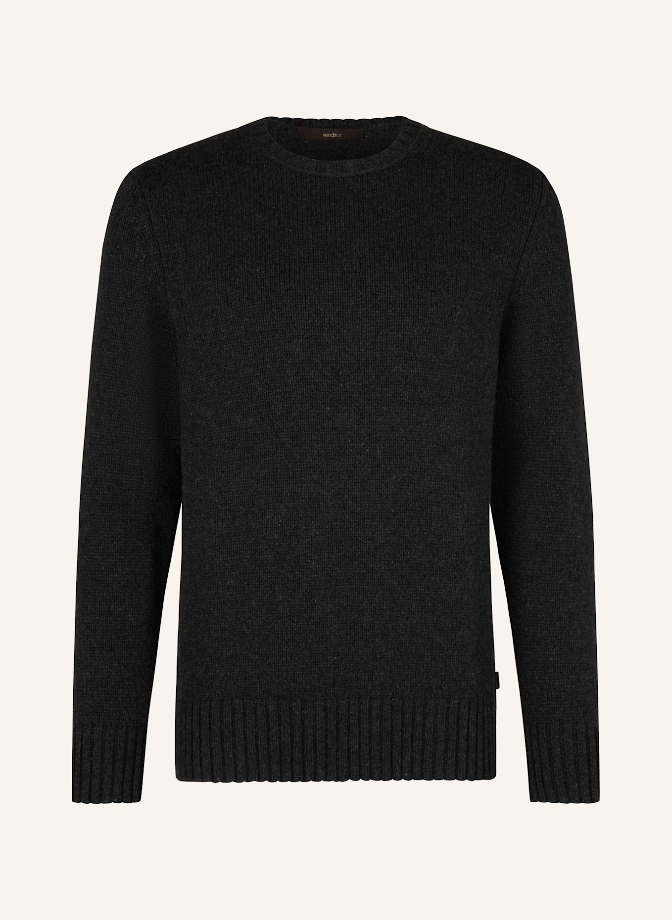 windsor. Cashmere-Pullover, Farbe: GRAU (Bild 1)