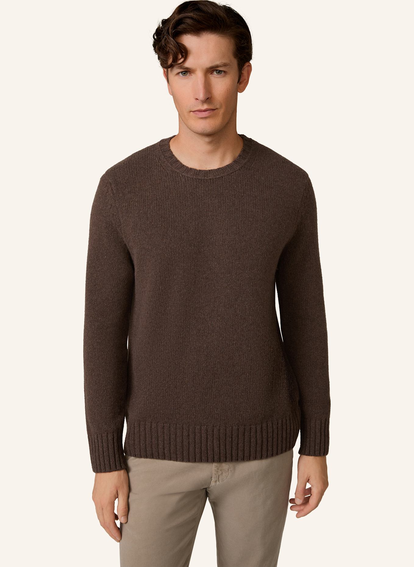 windsor. Cashmere-Pullover, Farbe: TAUPE (Bild 6)