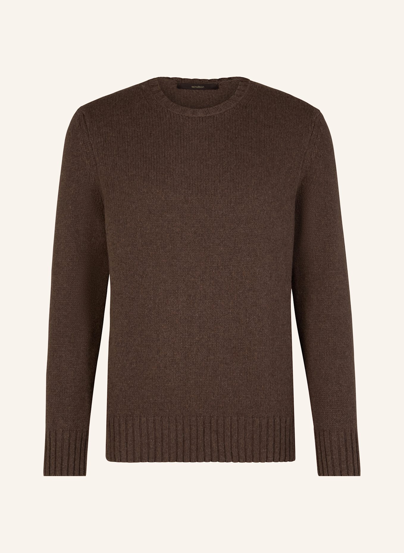 windsor. Cashmere-Pullover, Farbe: TAUPE (Bild 1)