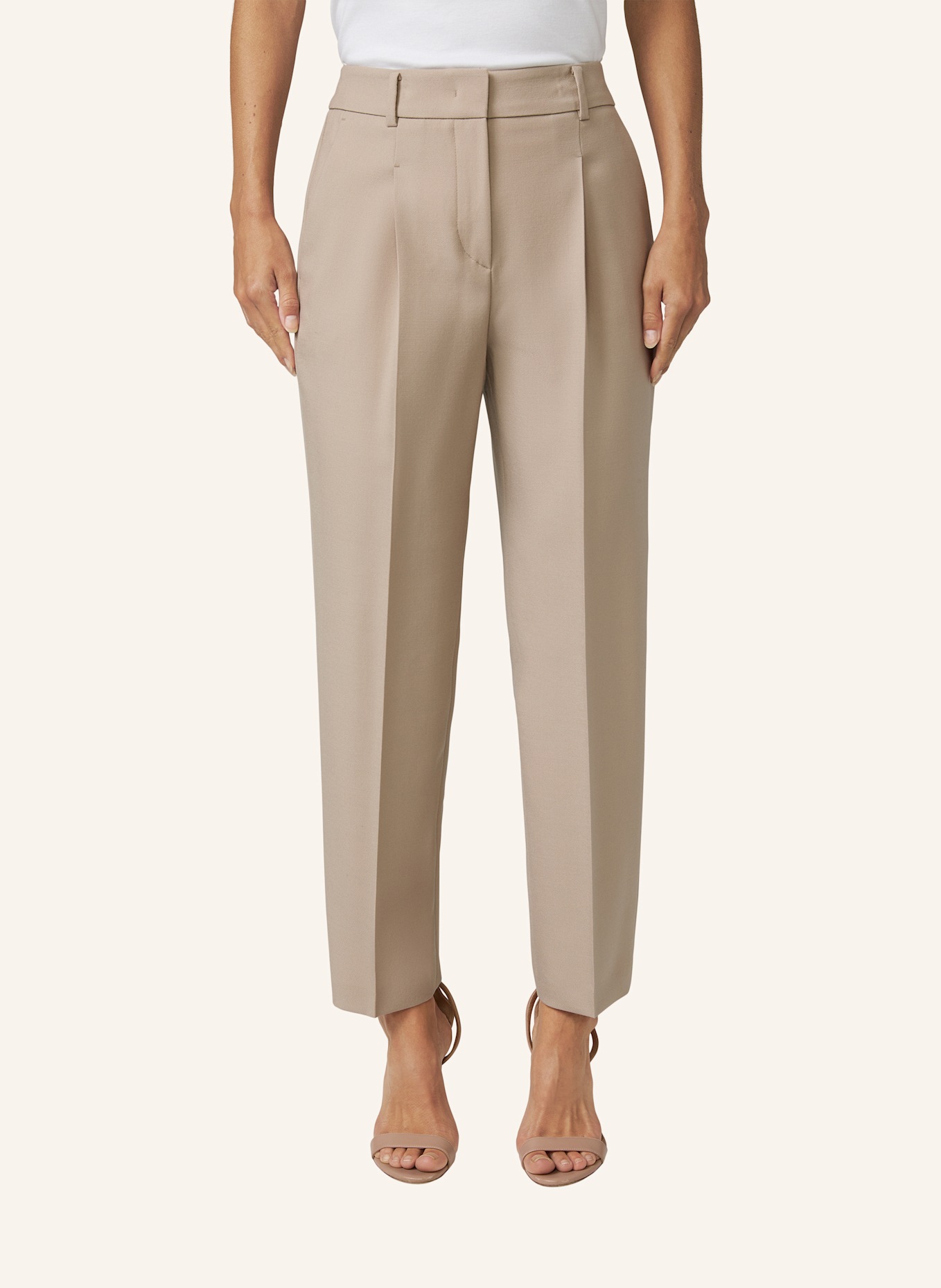 windsor. Bundfaltenhose, Farbe: BEIGE (Bild 6)