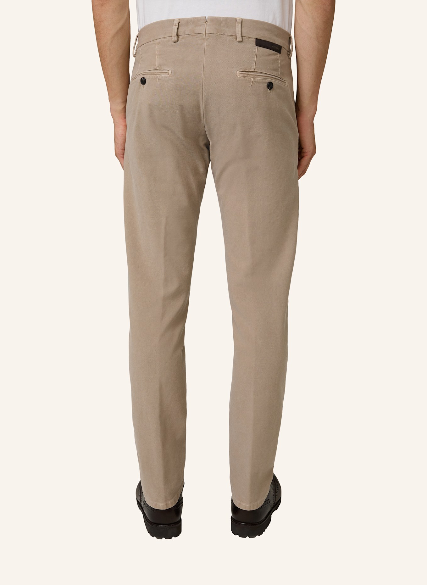 windsor. Chino Slim Fit, Farbe: BEIGE/ GRÜN (Bild 3)