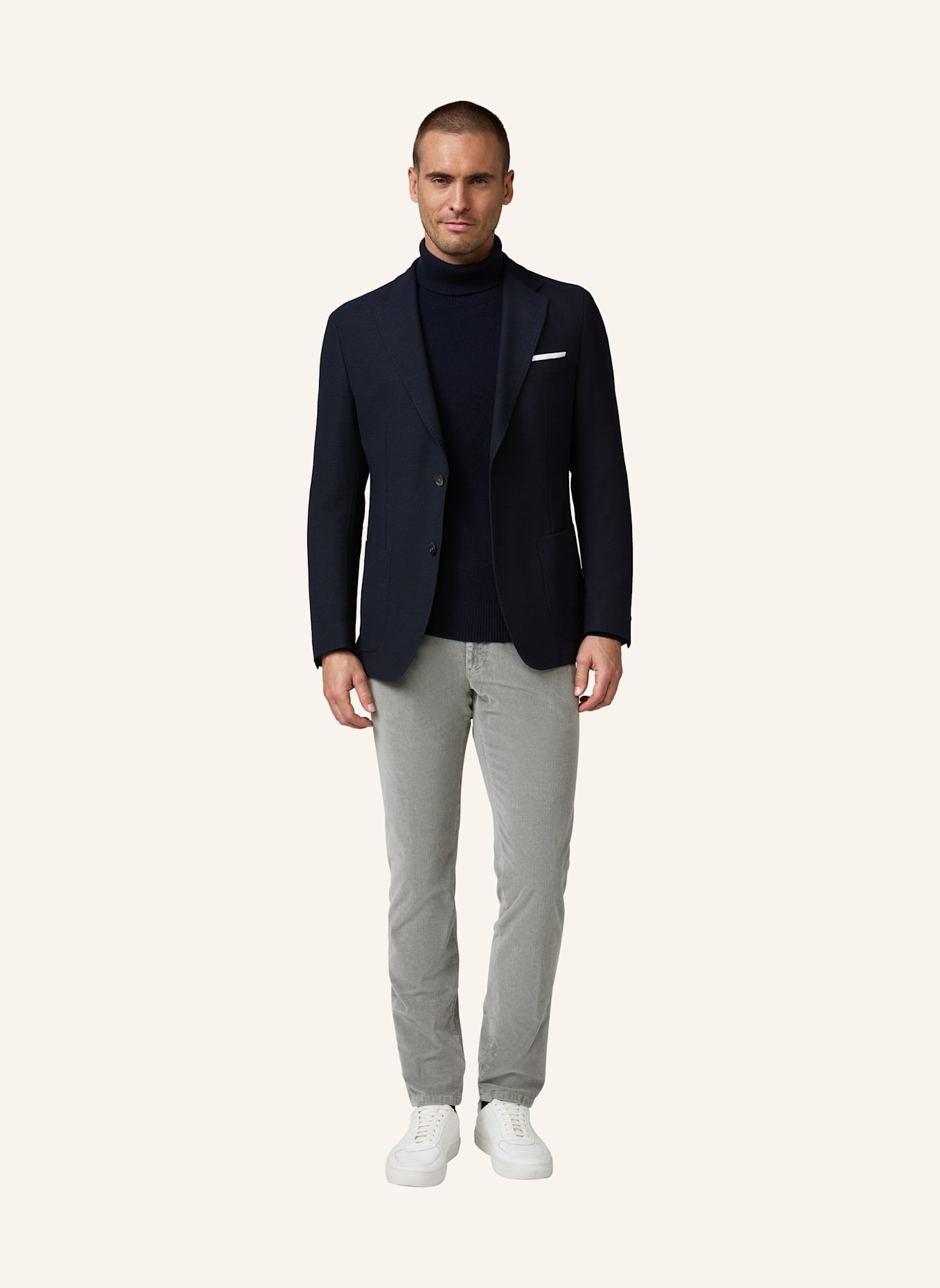 windsor. Chino Slim Fit, Farbe: GRAU (Bild 2)