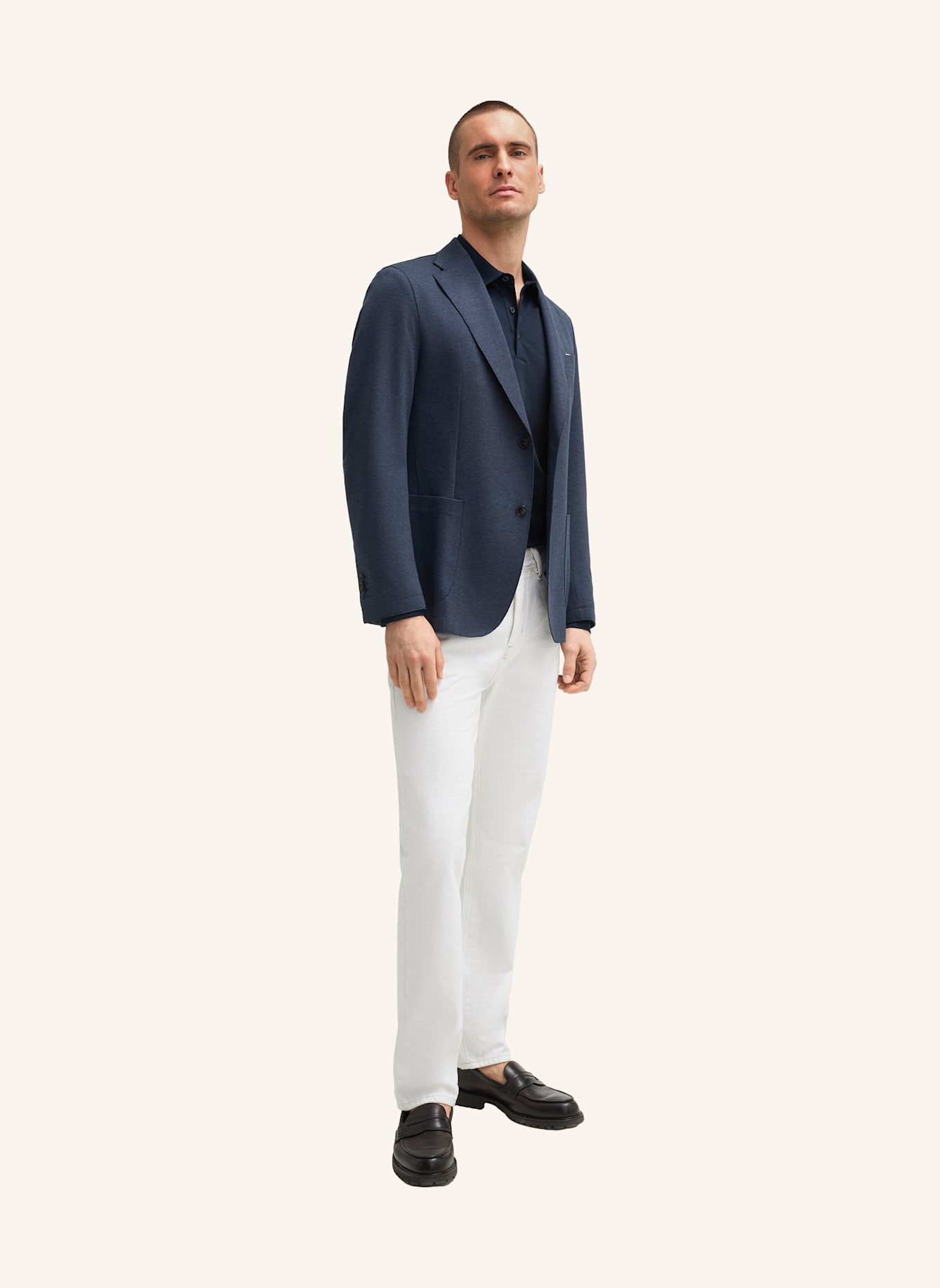 windsor. Sakko Shaped Fit: BLAU