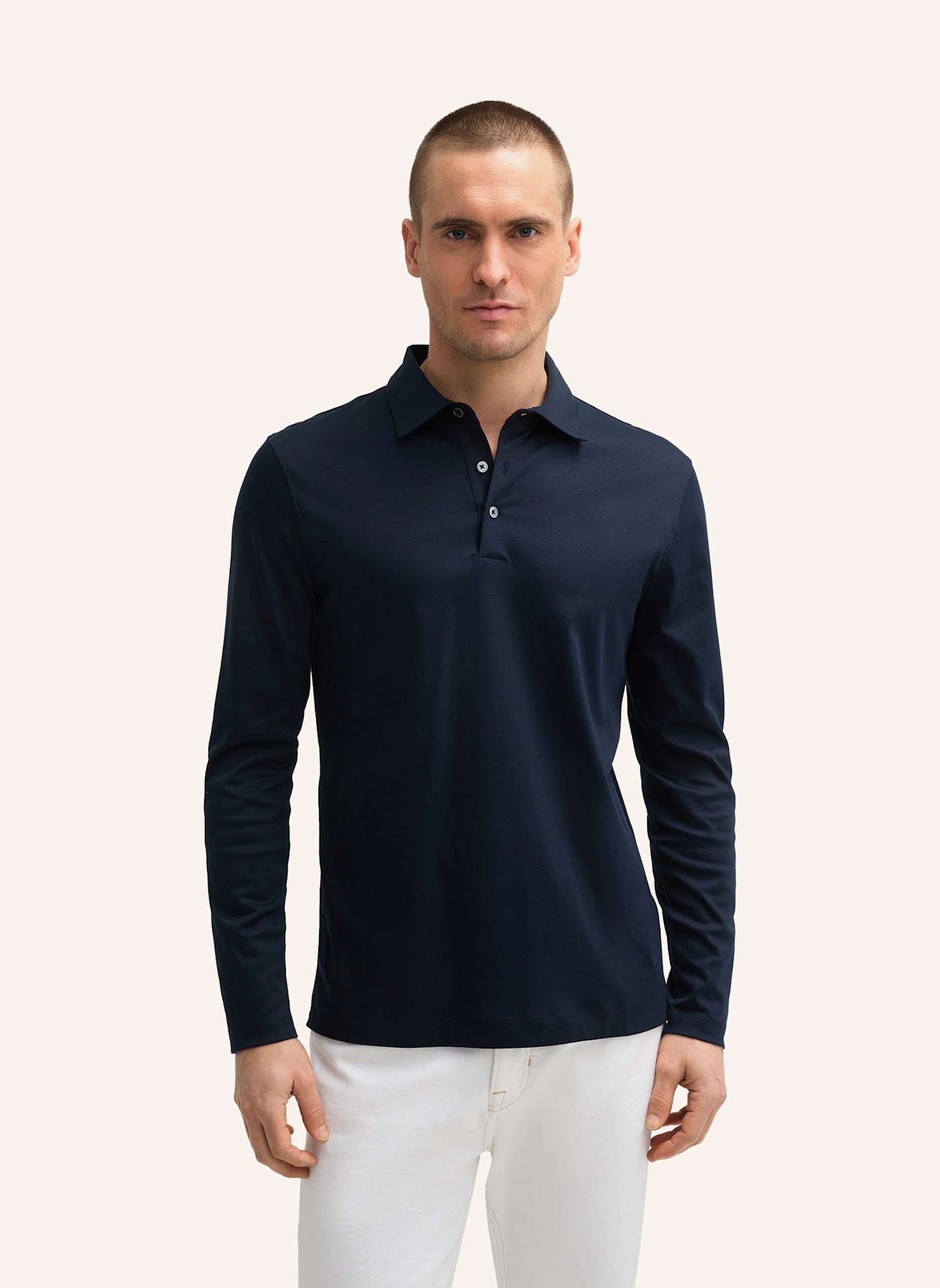 windsor. Poloshirt: DUNKELBLAU