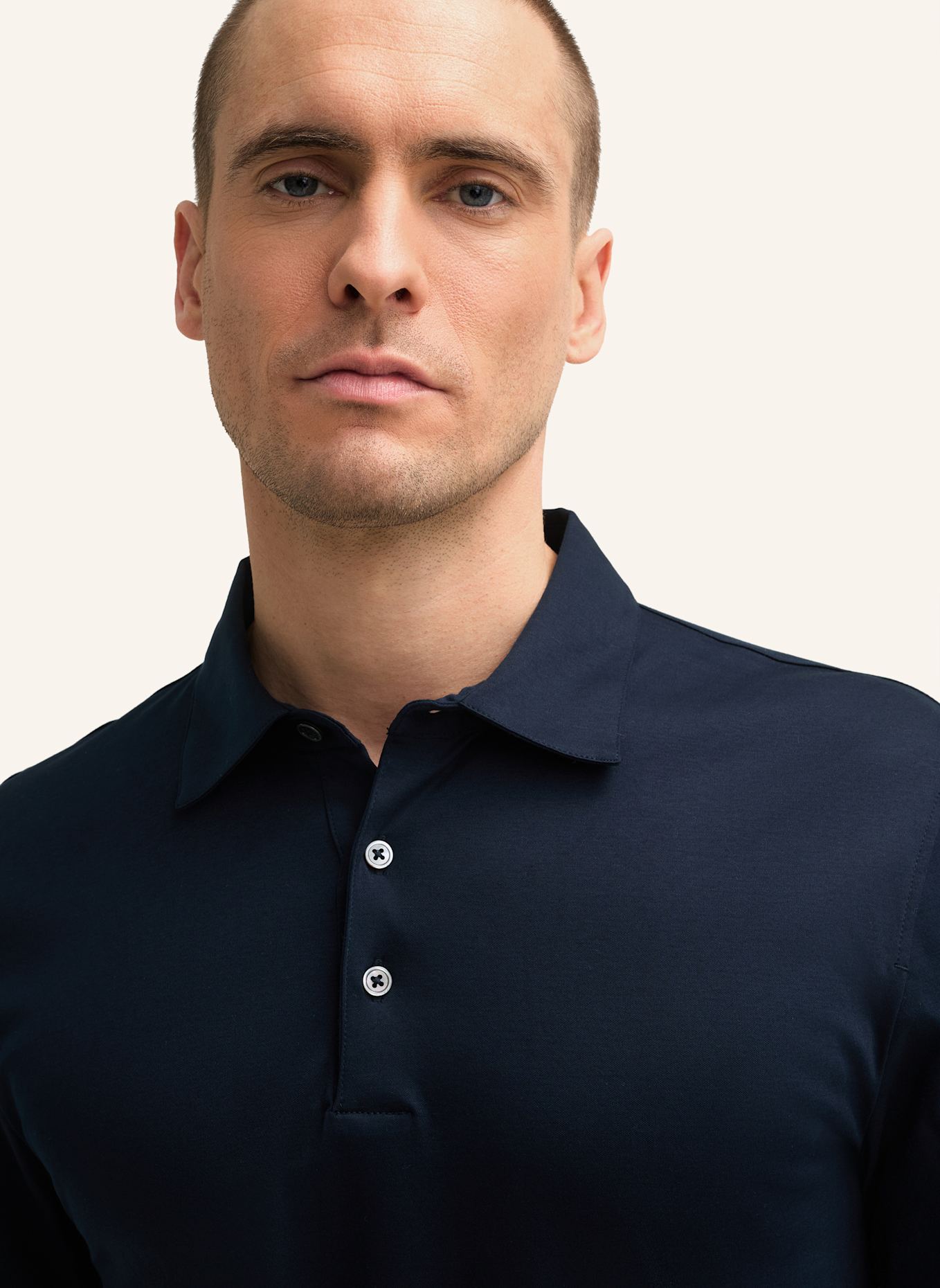 windsor. Poloshirt: DUNKELBLAU