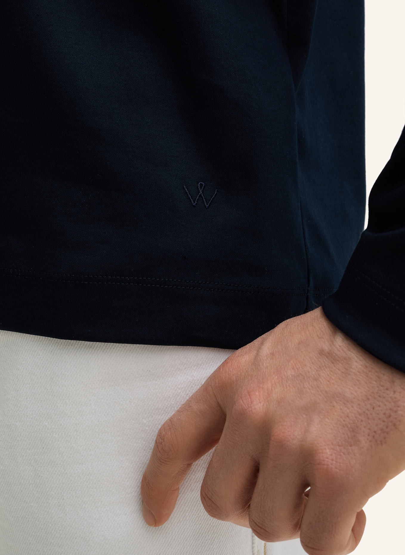 windsor. Poloshirt: DUNKELBLAU