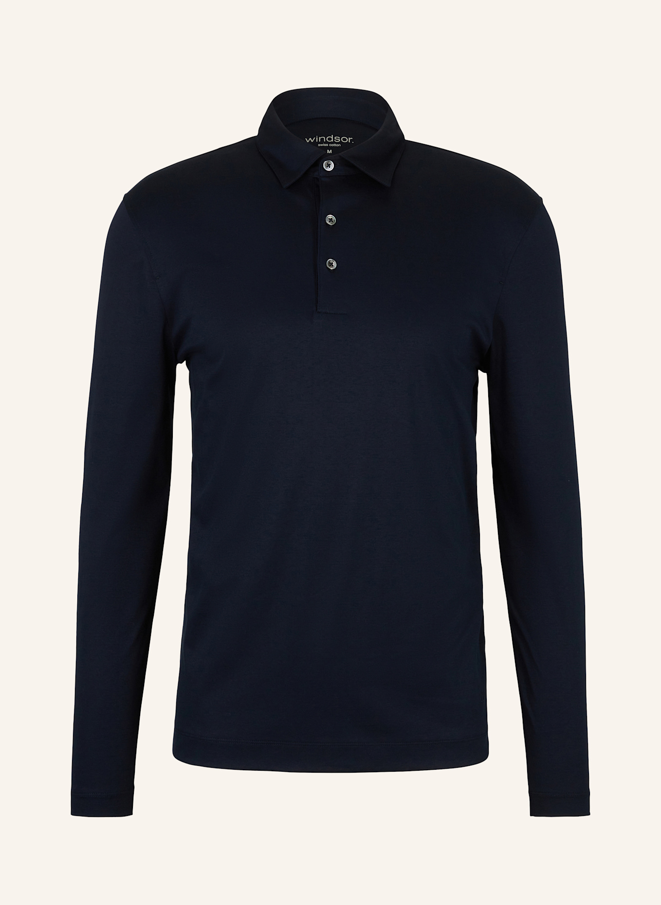 windsor. Poloshirt: DUNKELBLAU