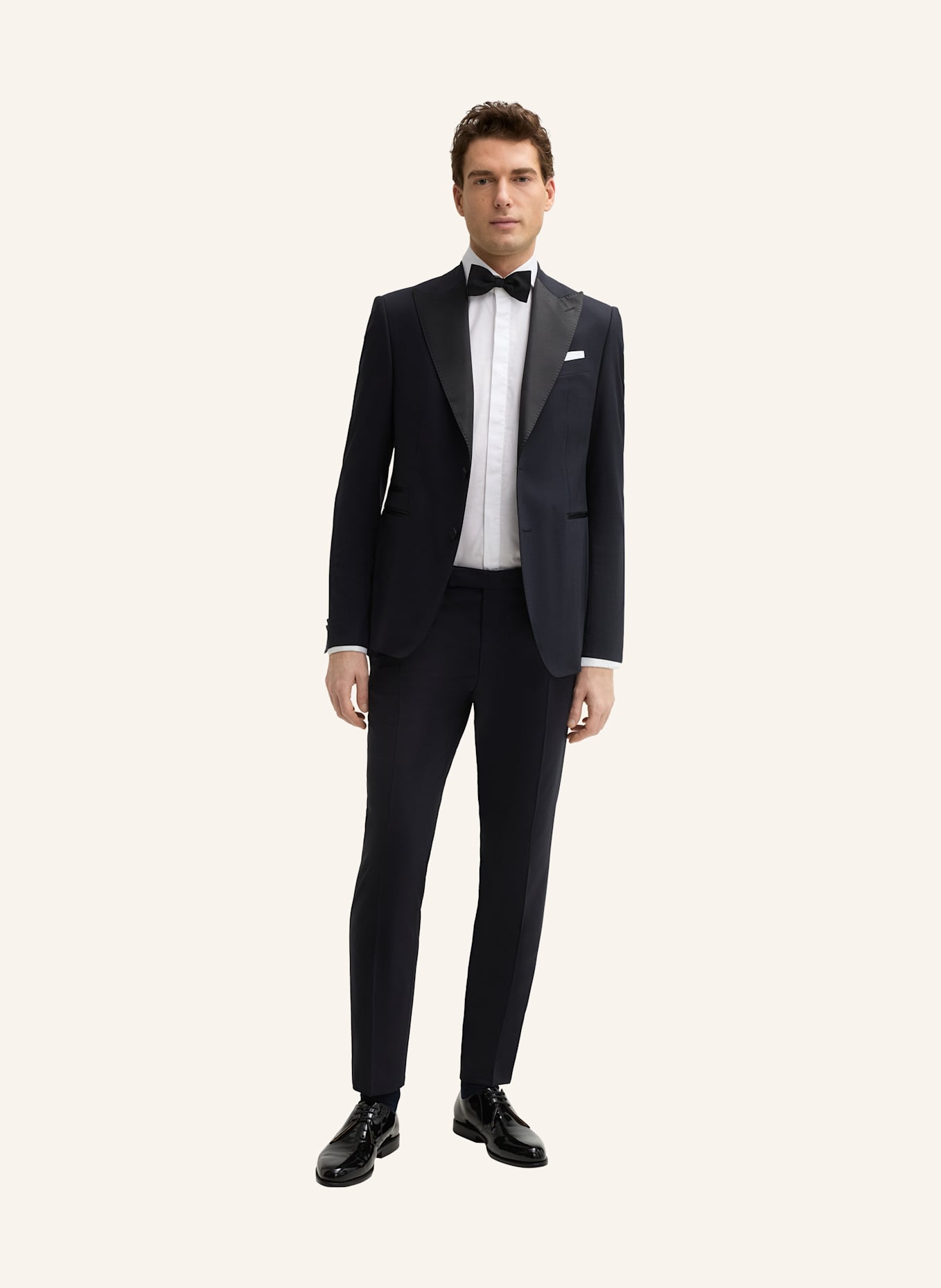 windsor. Smoking-Anzughose Shaped Fit: DUNKELBLAU