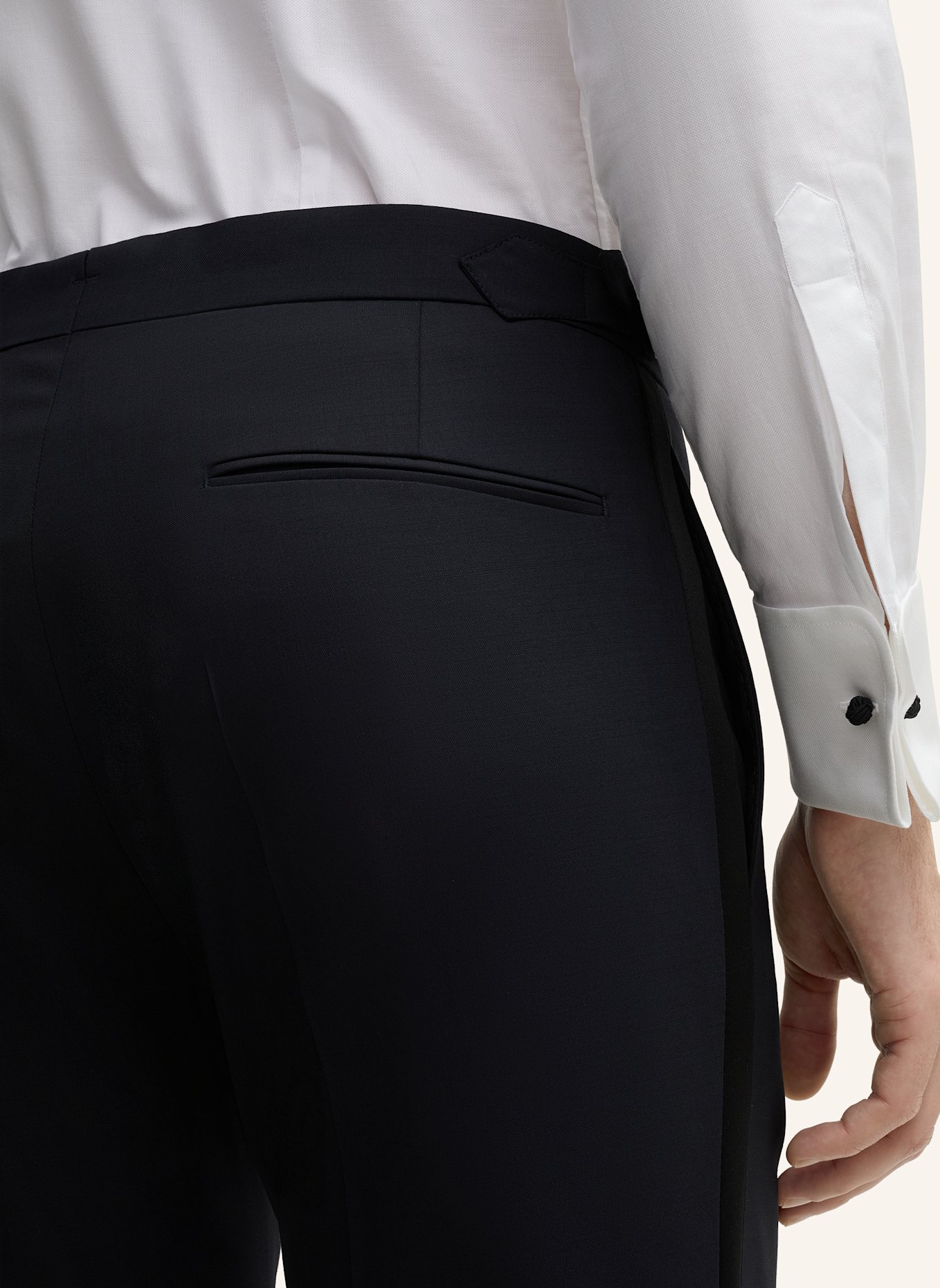 windsor. Smoking-Anzughose Shaped Fit: DUNKELBLAU