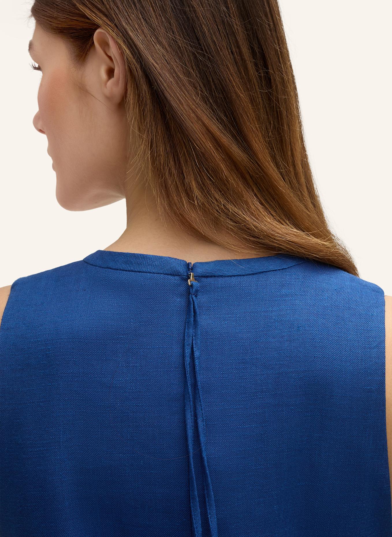 windsor. Kleid mit Leinen: BLAU