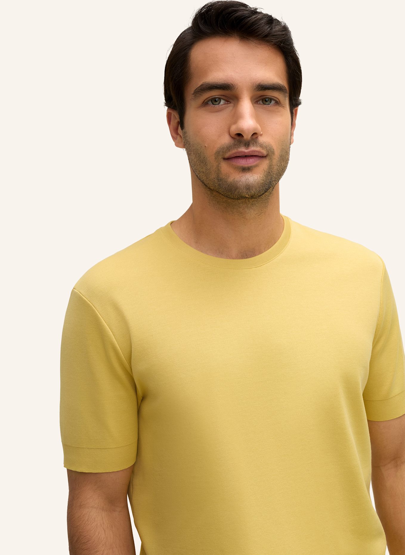 windsor. Strickshirt FLORO: GELB