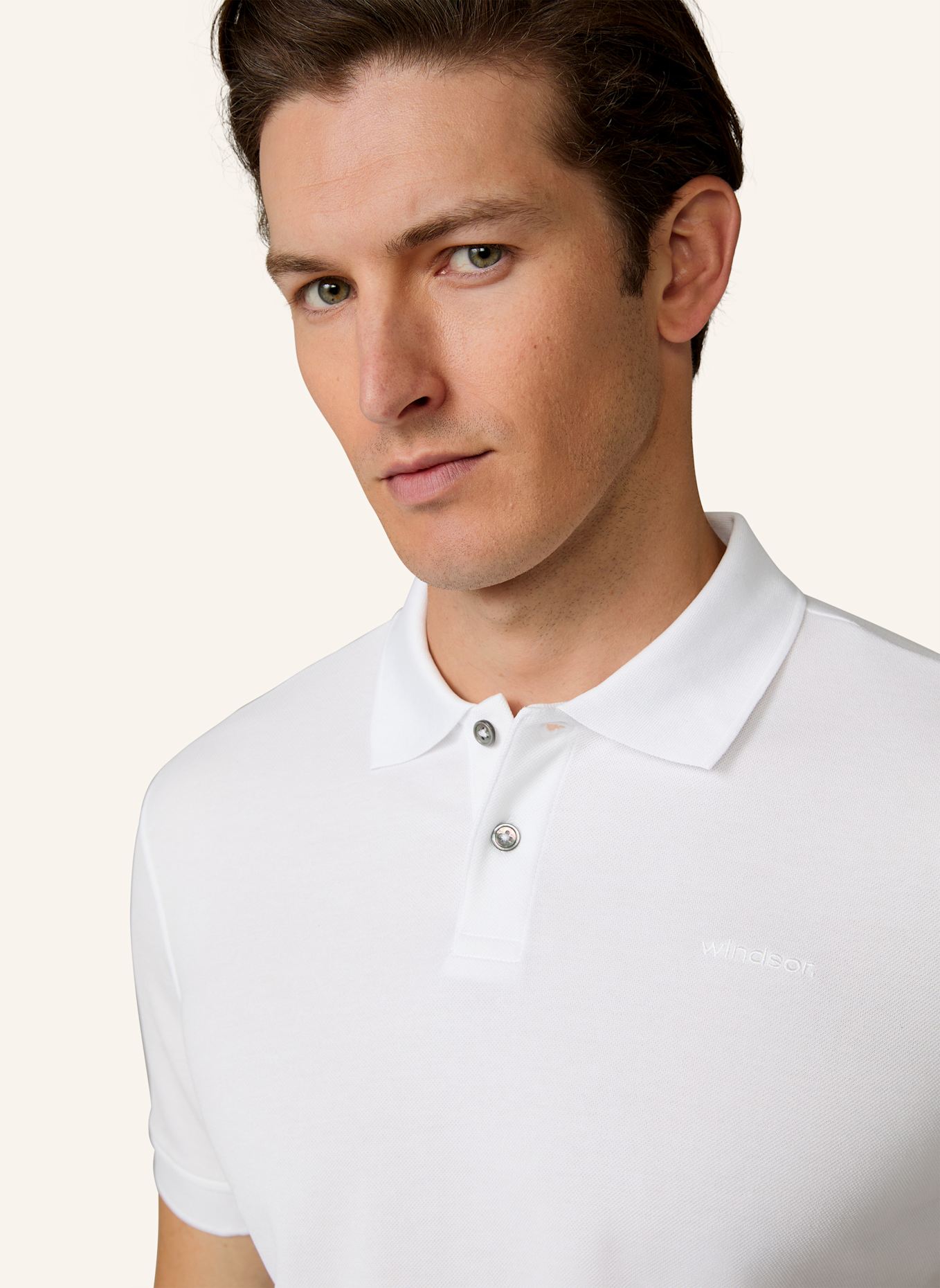 windsor. Poloshirt: WEISS