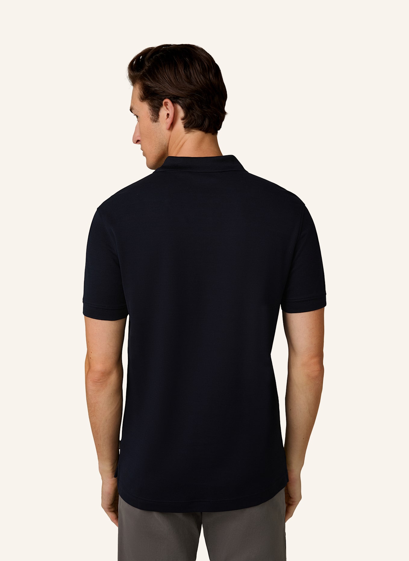 windsor. Poloshirt: DUNKELBLAU