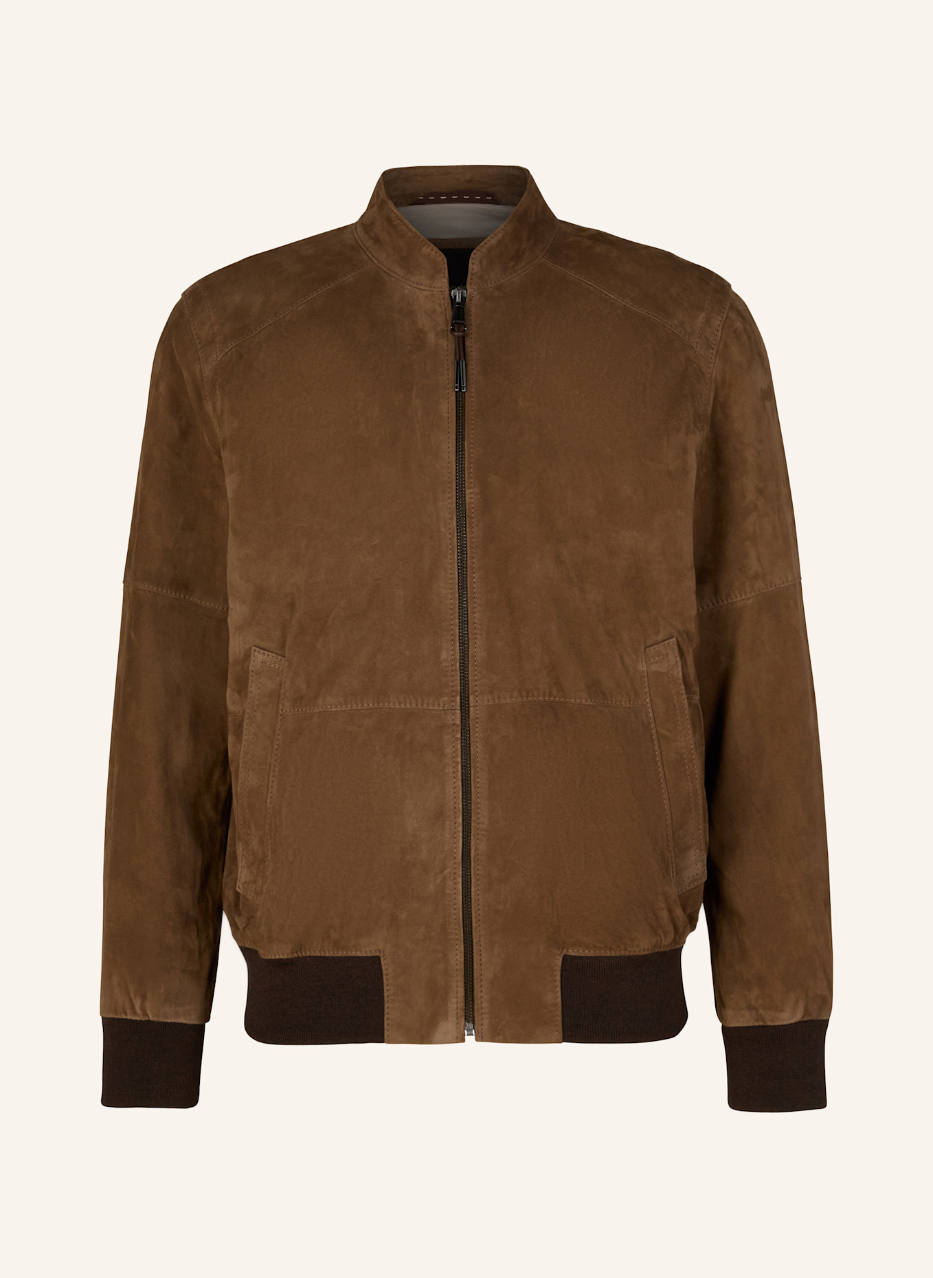 windsor. Lederblouson: BRAUN