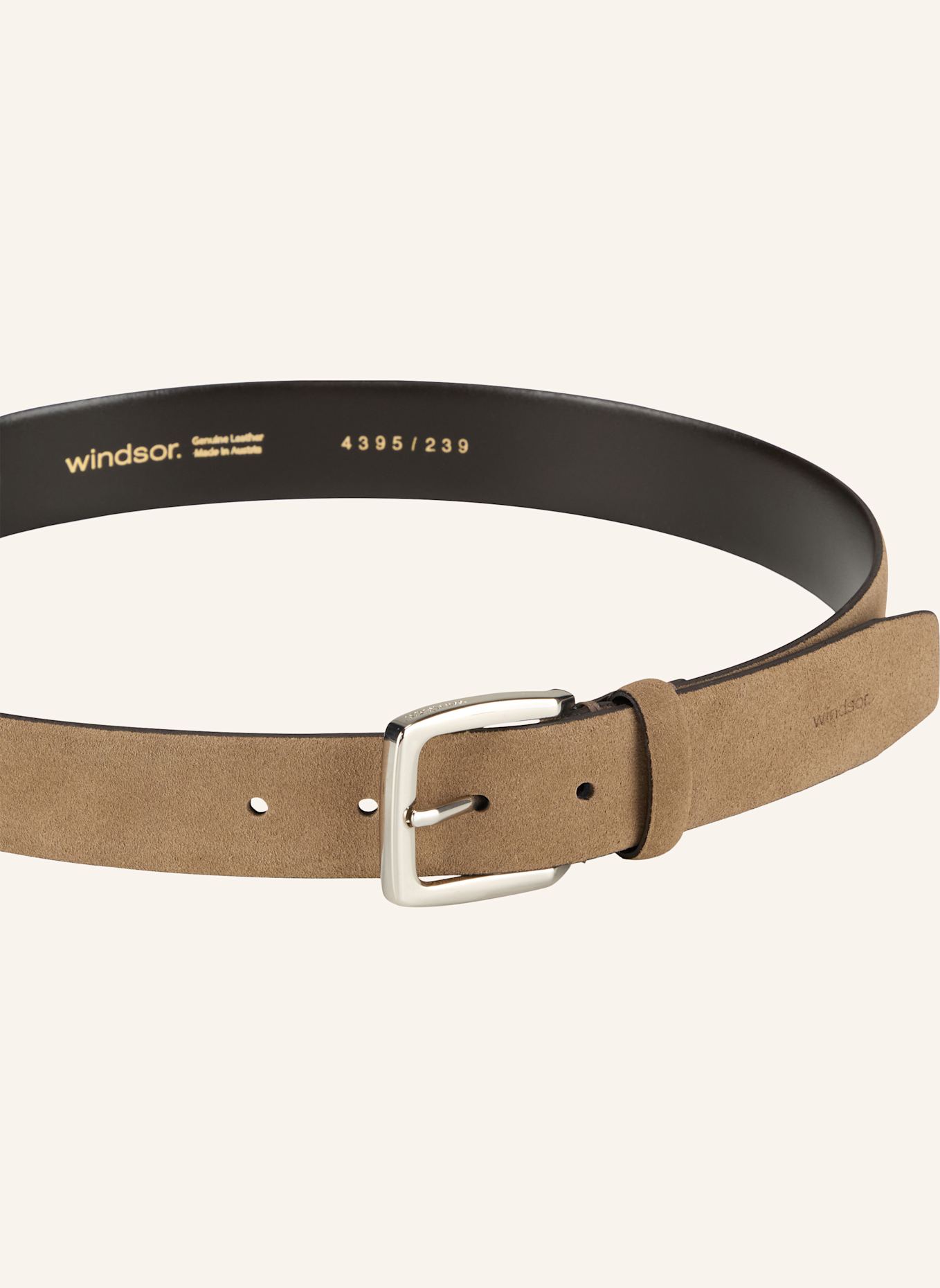 windsor. Gürtel: TAUPE