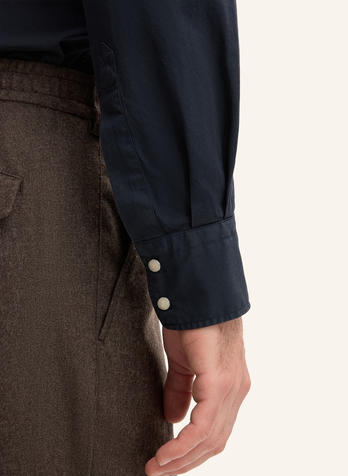 windsor. Hemd: DUNKELBLAU