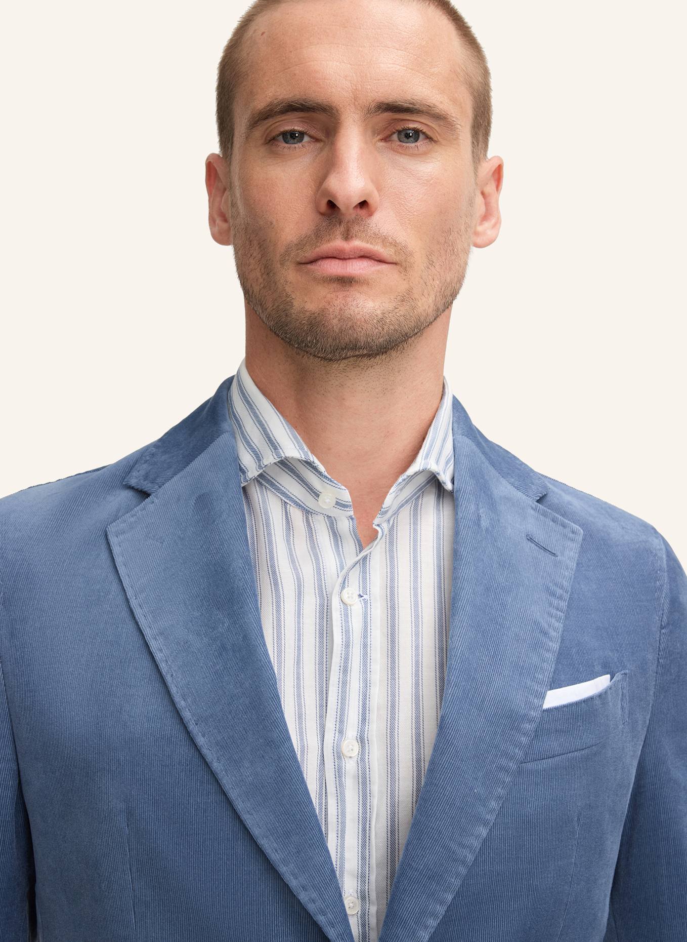 windsor. Anzugsakko GIO Shaped Fit aus Cord: BLAU