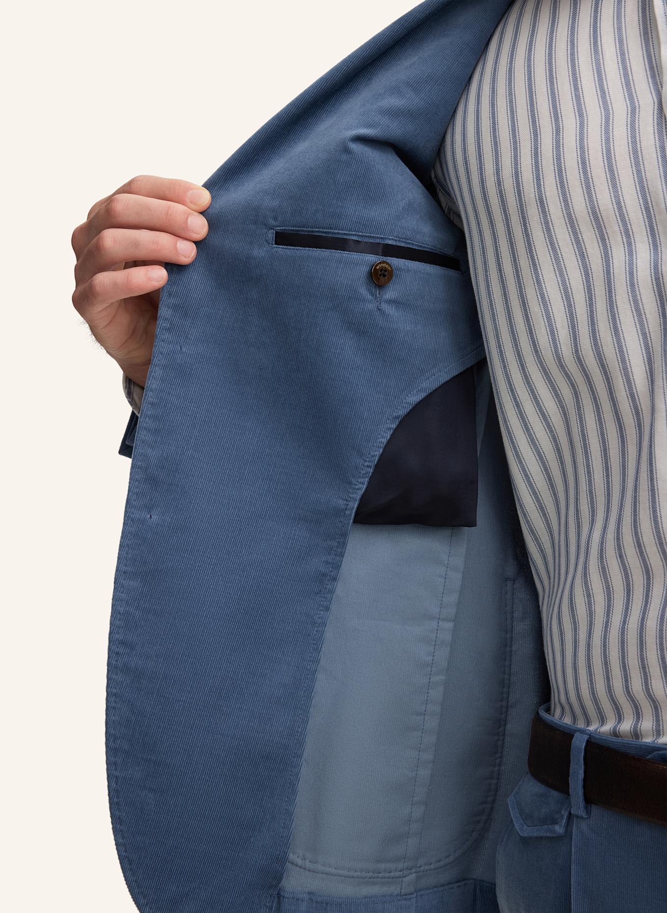 windsor. Anzugsakko GIO Shaped Fit aus Cord: BLAU