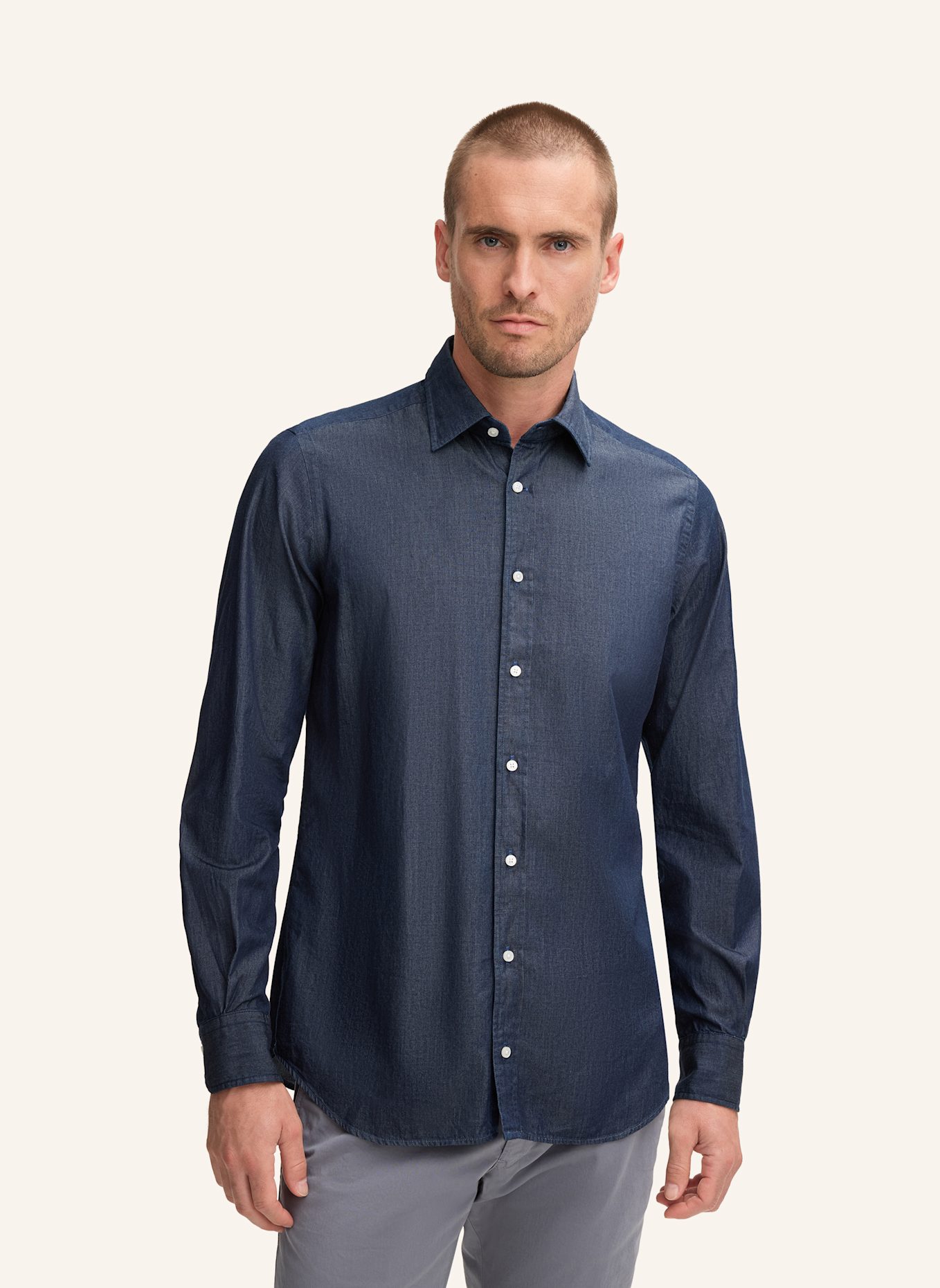 windsor. Hemd: BLAU