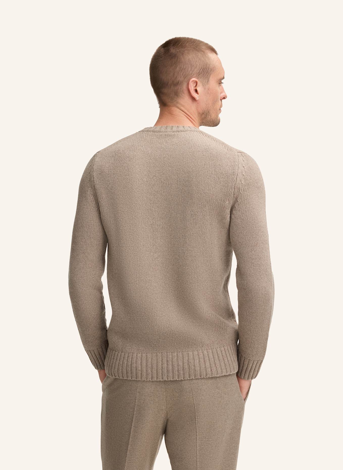 windsor. Cashmere-Pullover: BEIGE