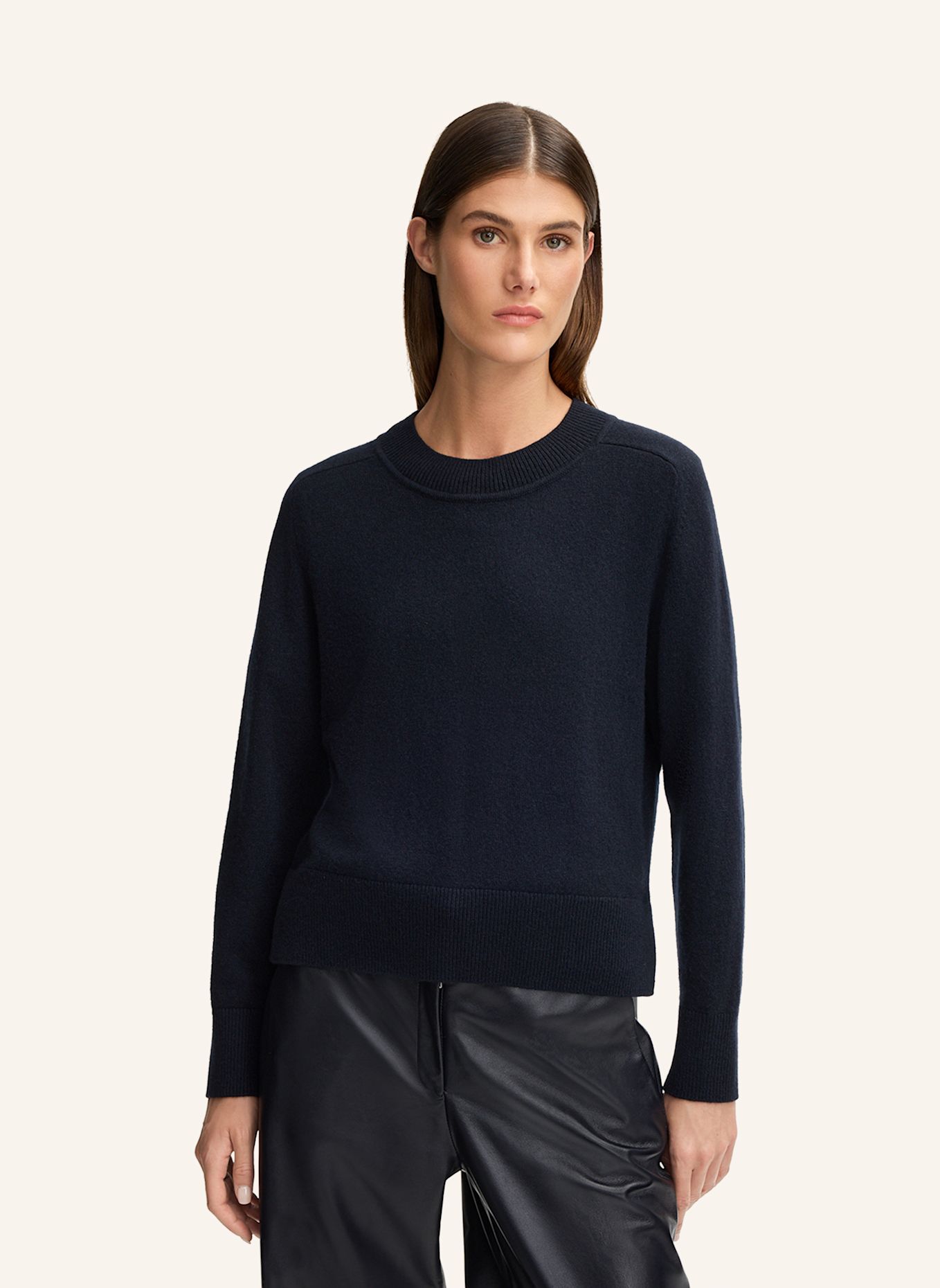 windsor. Cashmere-Pullover: DUNKELBLAU