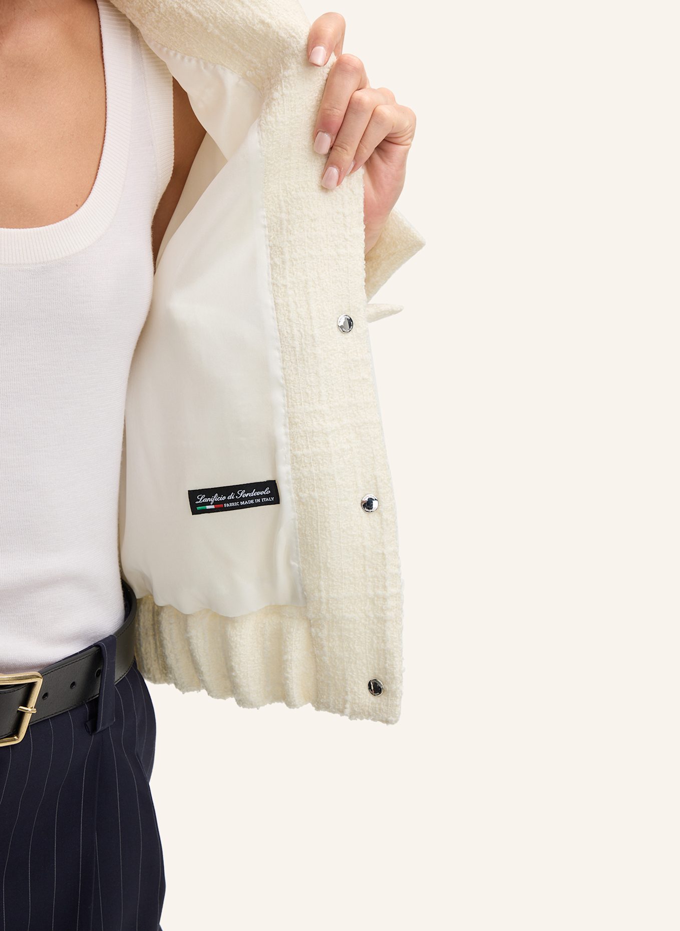 windsor. Jacke: WEISS