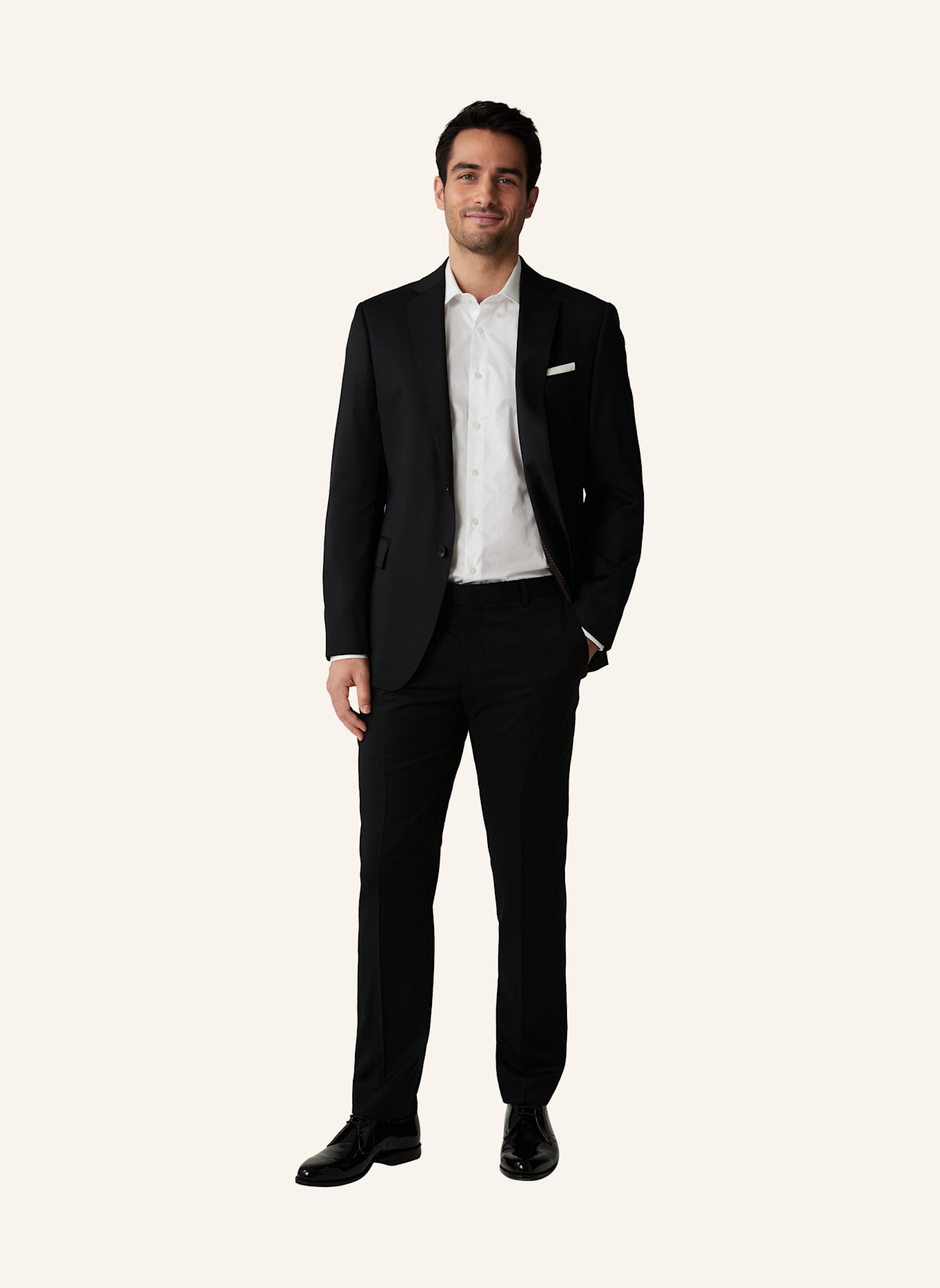 windsor. Hemd: WEISS