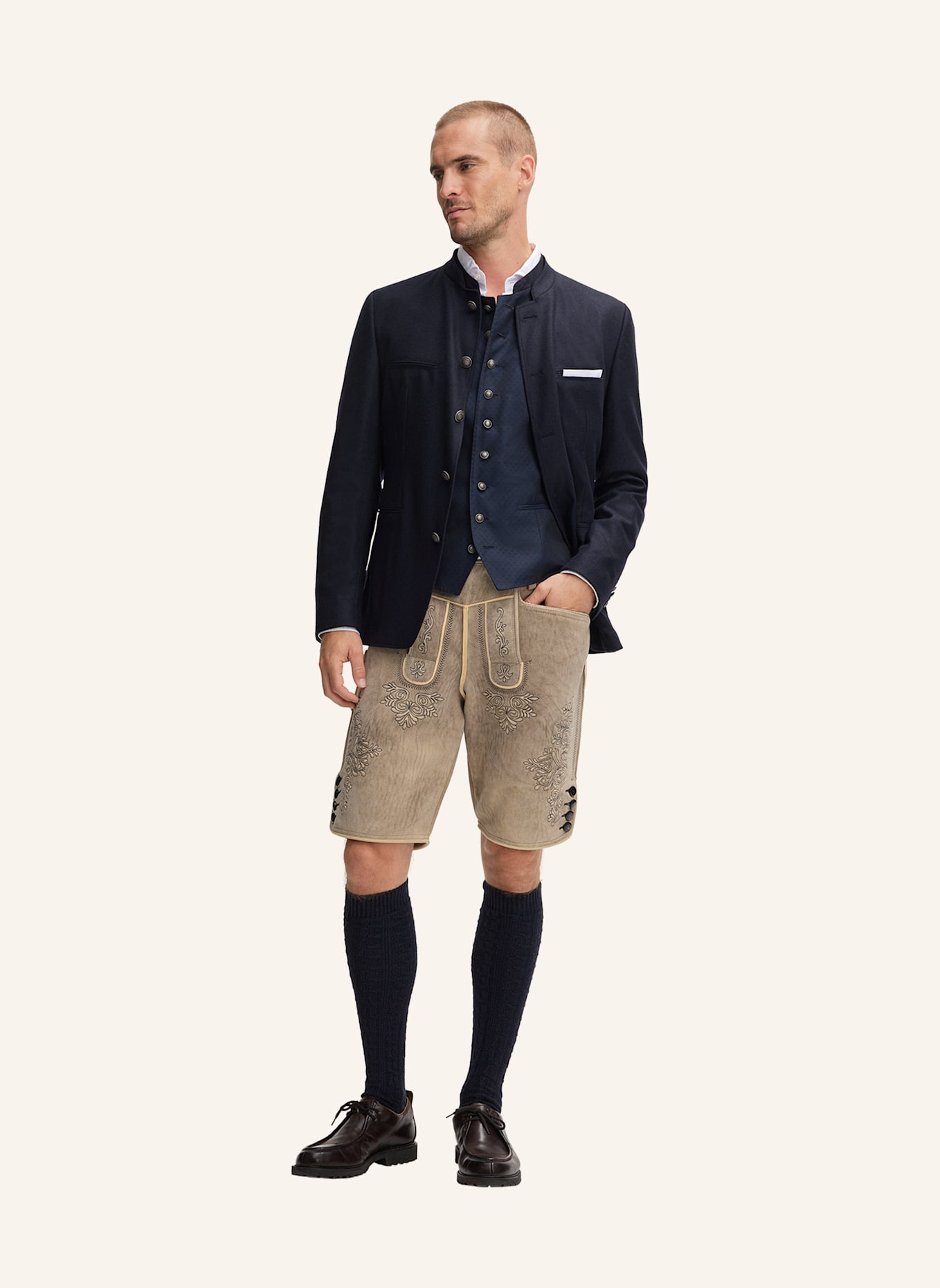 windsor. Weste: DUNKELBLAU