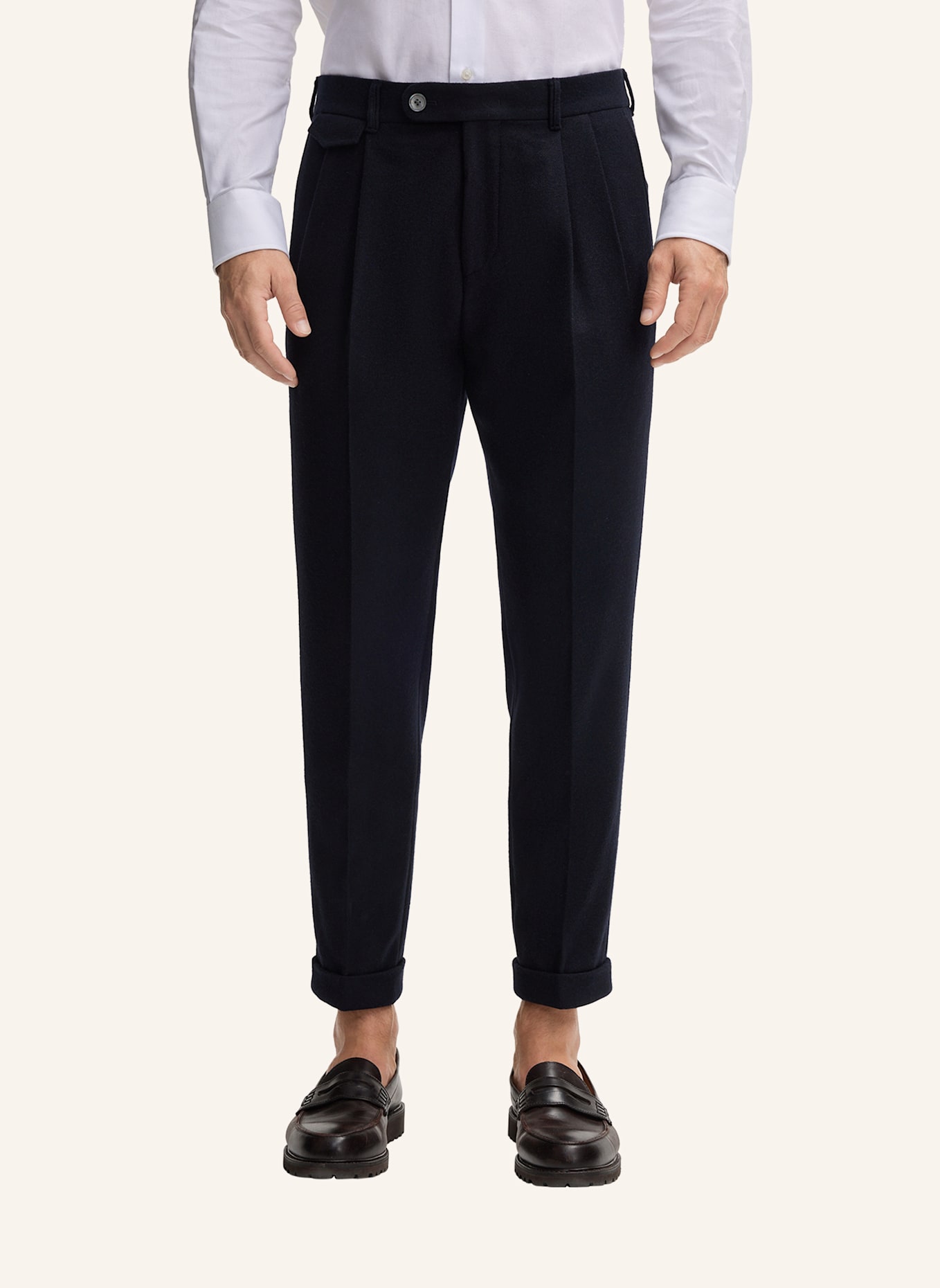 windsor. Hose Shaped Fit: DUNKELBLAU