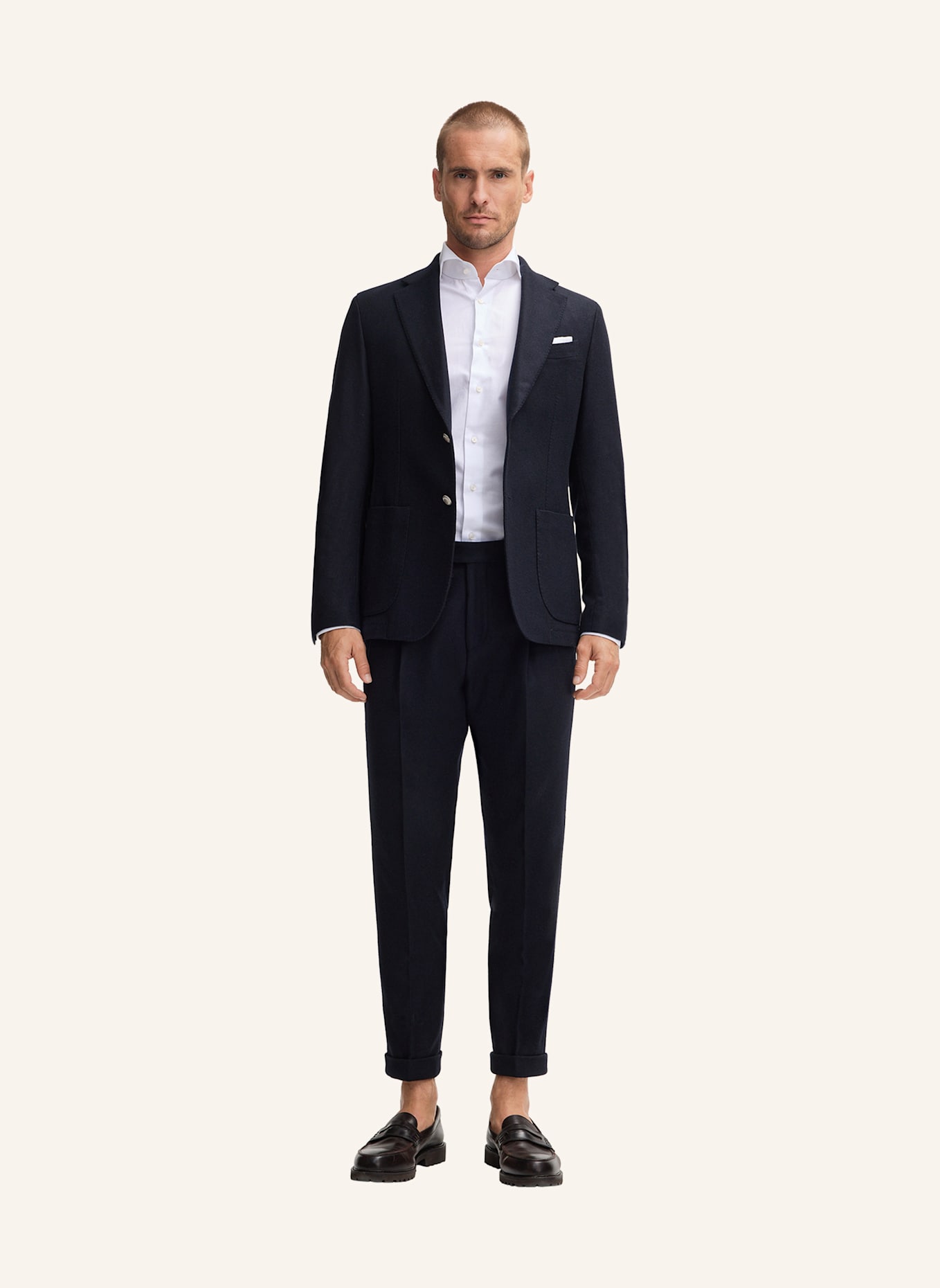 windsor. Hose Shaped Fit: DUNKELBLAU