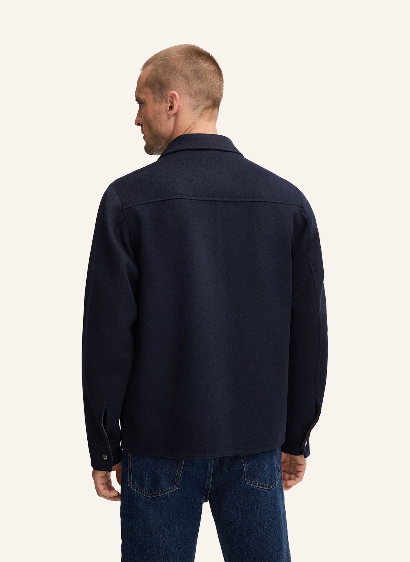 windsor. Hemdjacke: DUNKELBLAU