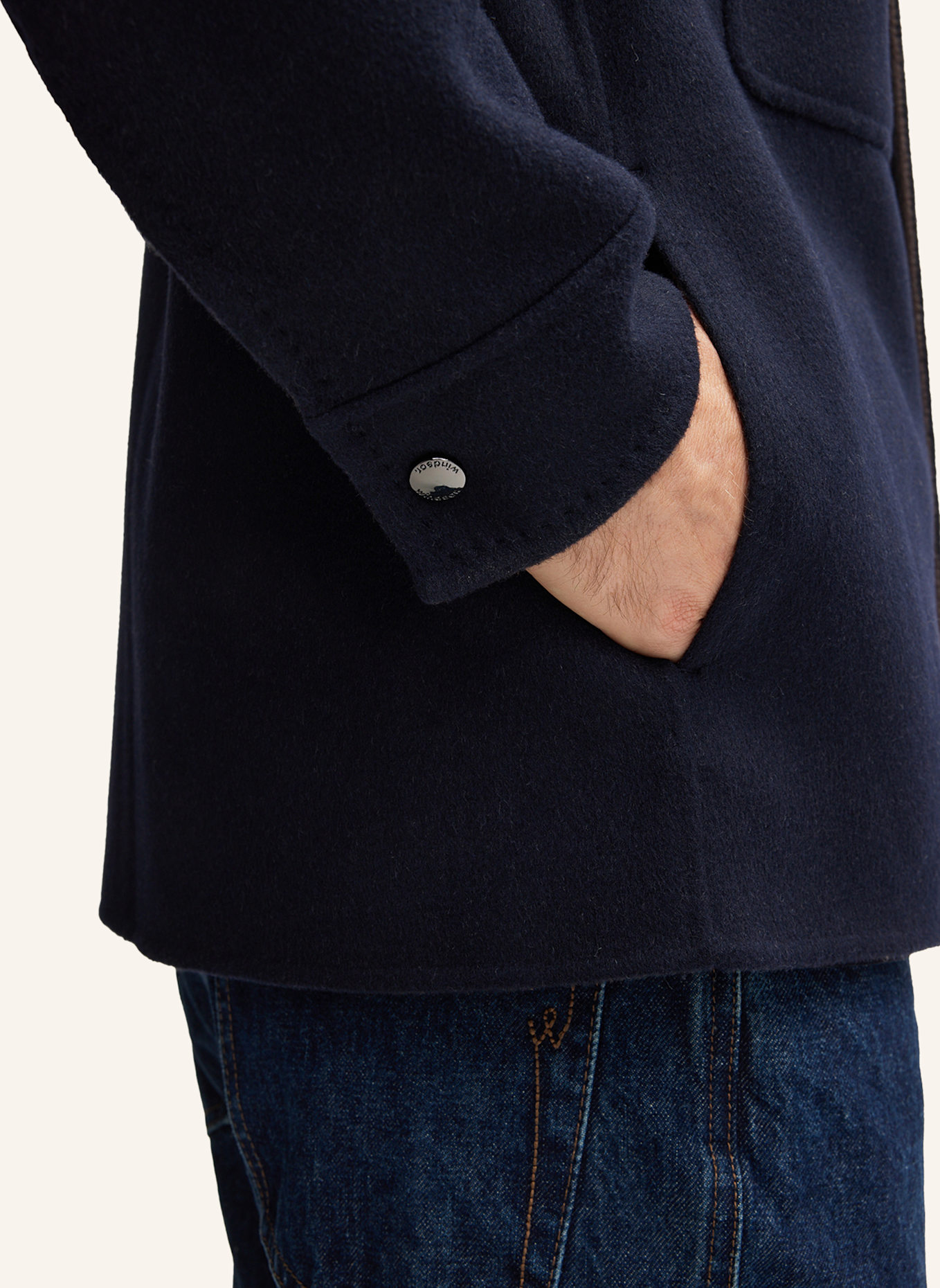 windsor. Hemdjacke: DUNKELBLAU