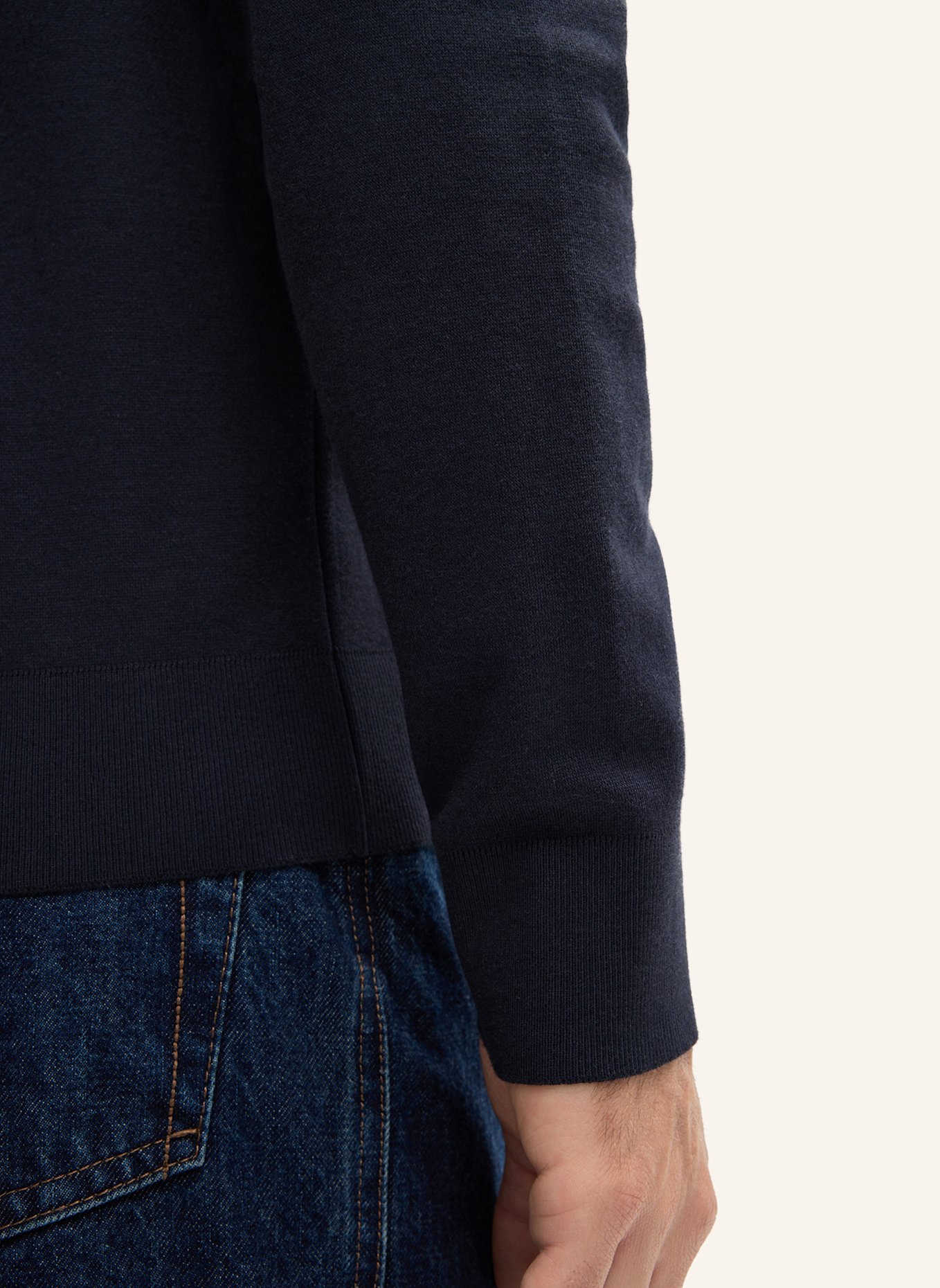 windsor. Sweatjacke: DUNKELBLAU