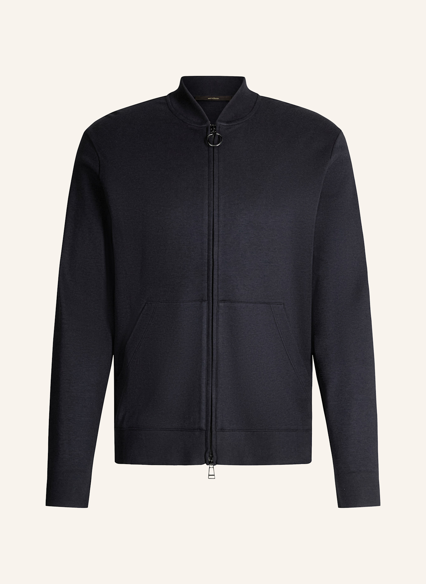 windsor. Sweatjacke: DUNKELBLAU