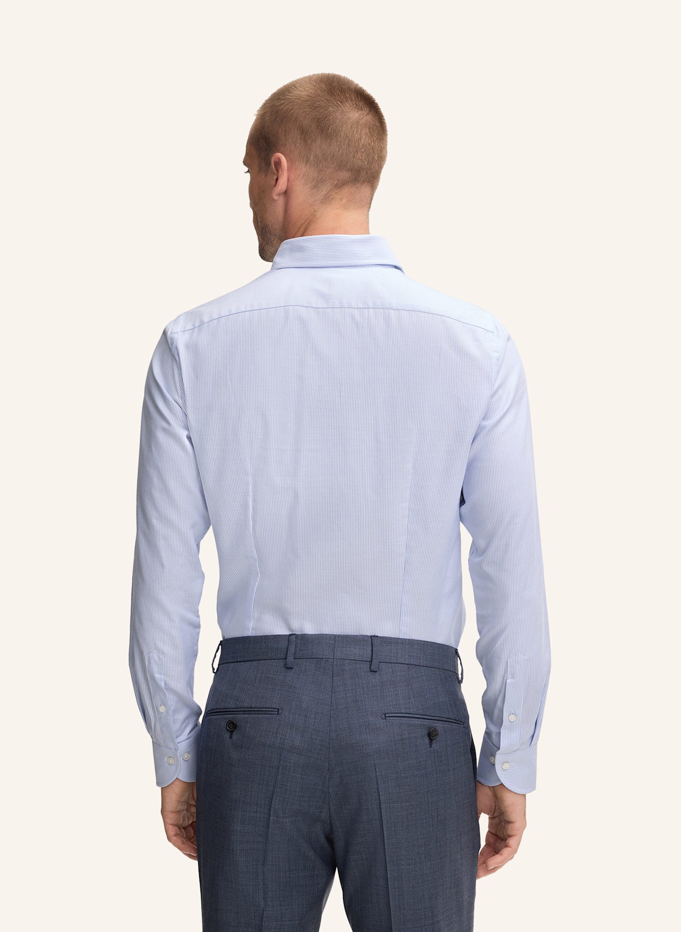 windsor. Hemd: HELLBLAU/ WEISS